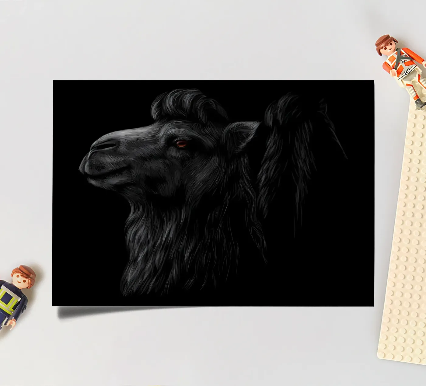 Camel sticker sheet by Delaplane