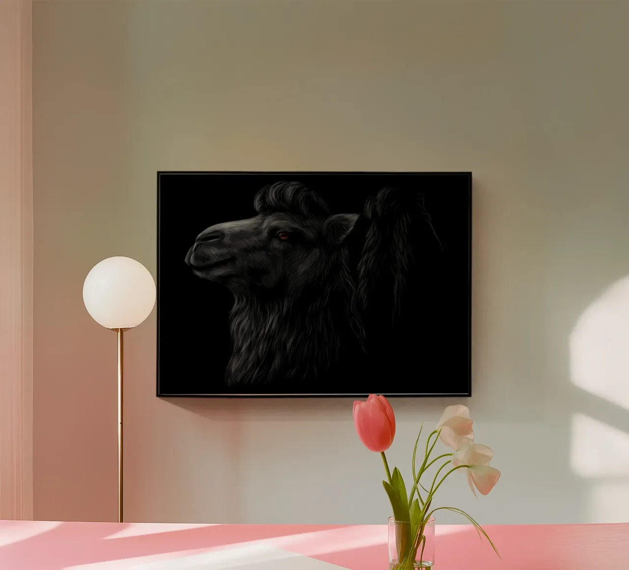 Cammello plexiglass da Delaplane