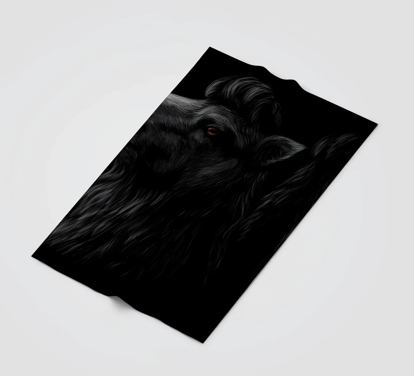 Camel fleece blanket by Delaplane