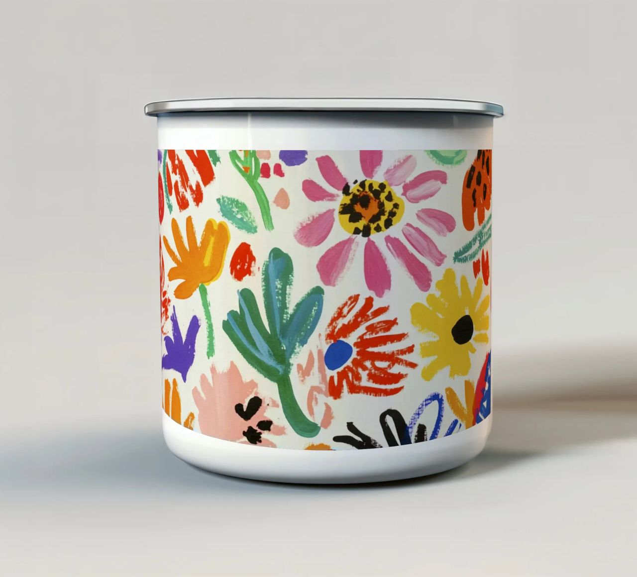 Henri Matisse Giardino dei fiori tazza in smalto da Modern Muse