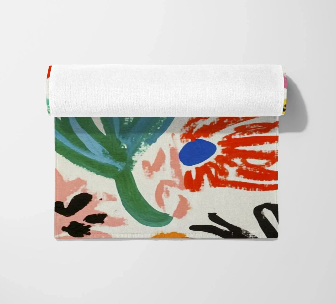 Henri Matisse Fleurs Jardin serviette de plage de Modern Muse