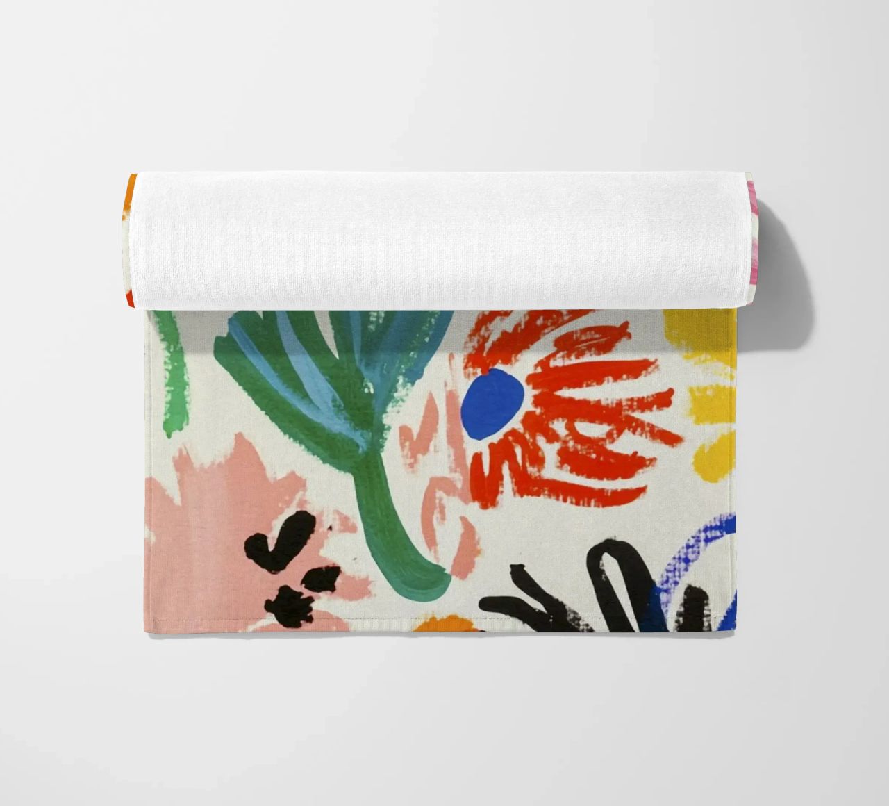 Henri Matisse Fleurs Jardin serviette de plage de Modern Muse
