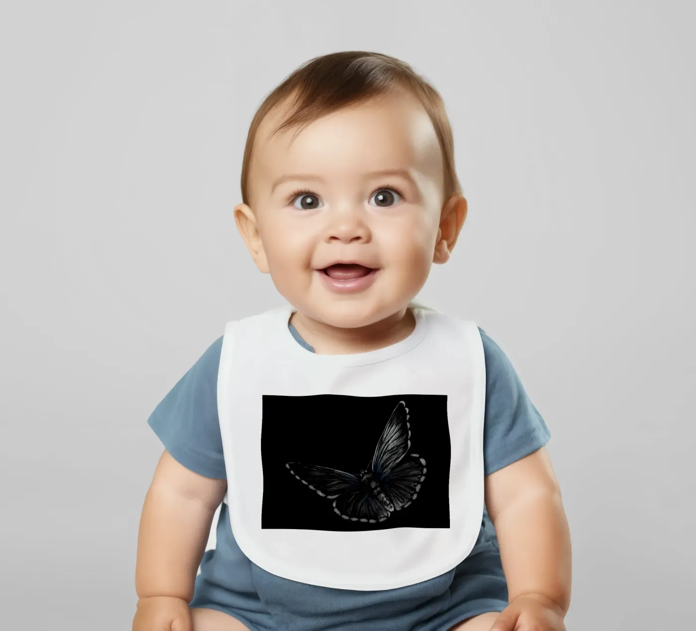 Butterfly baby slabbetje van Delaplane