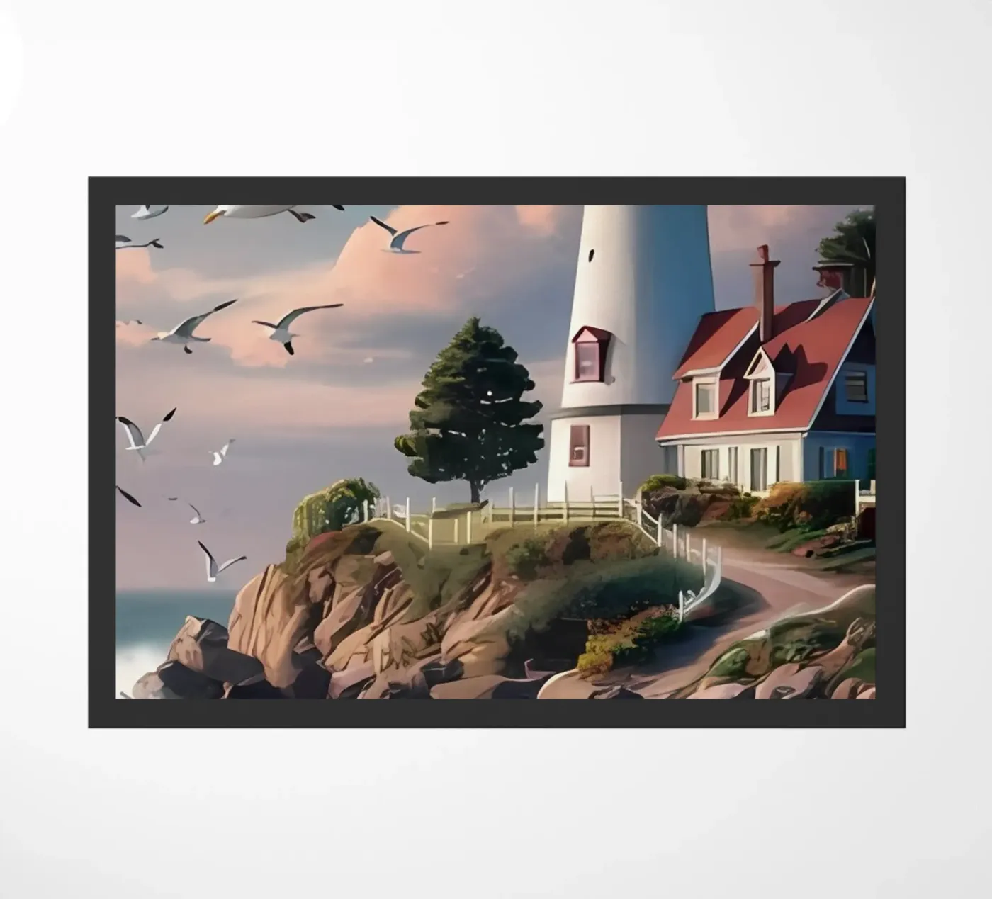 Poster doormat by Kadynce