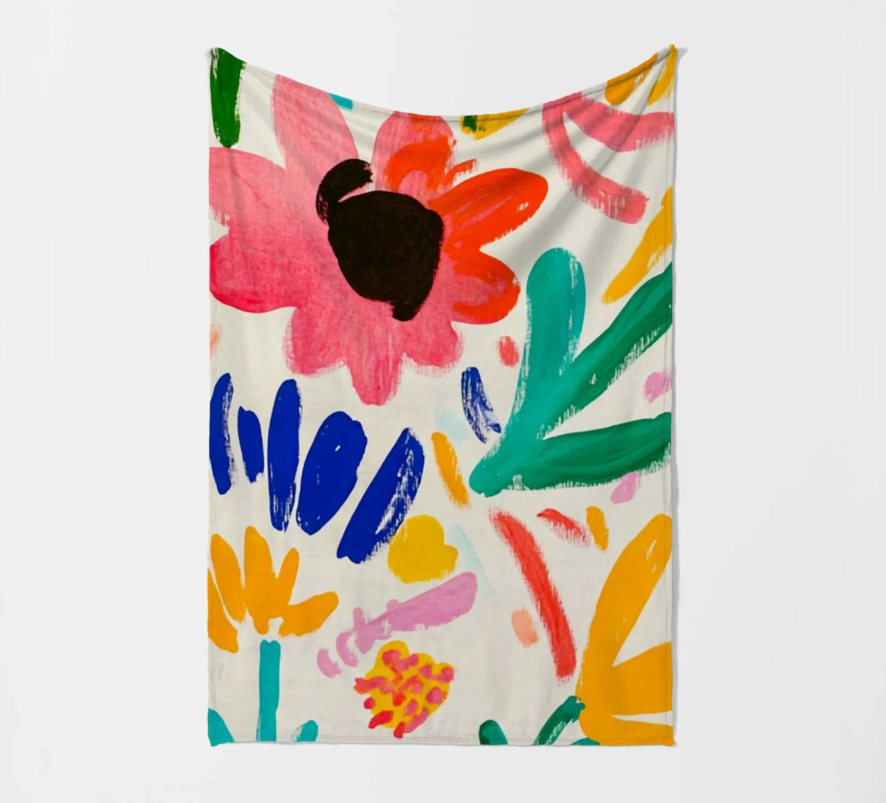 Buon giardino fiorito Henri Matisse coperta in pile da Modern Muse