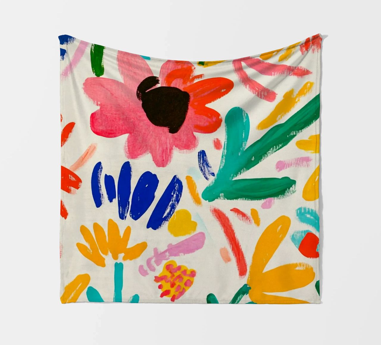 Buon giardino fiorito Henri Matisse coperta in pile da Modern Muse