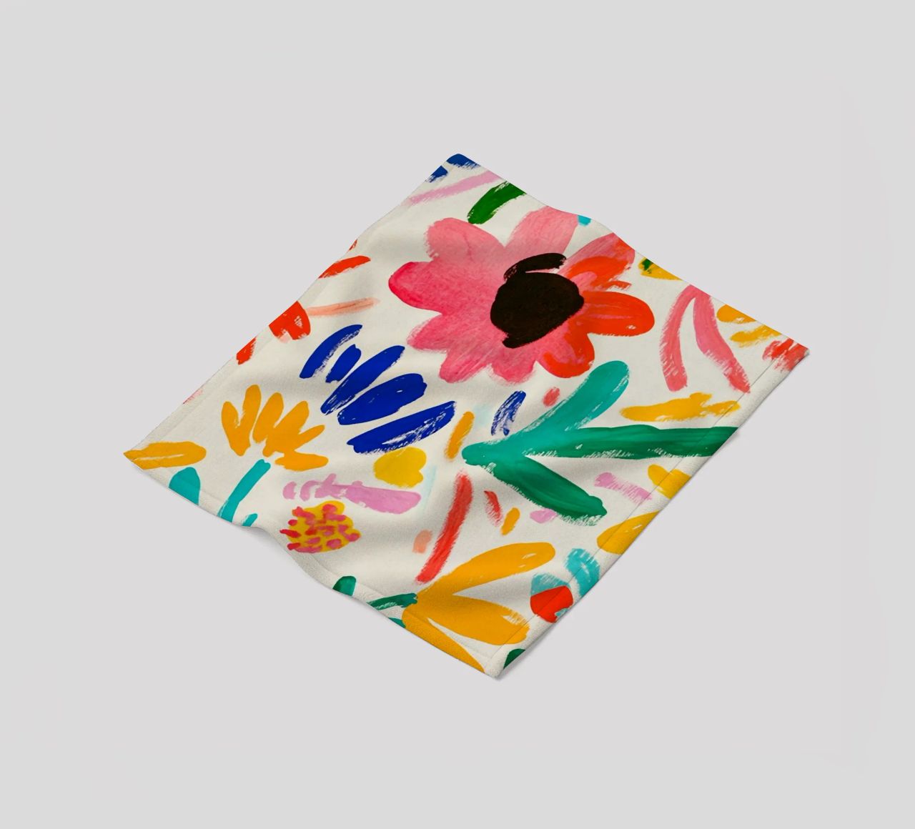 Buon giardino fiorito Henri Matisse coperta in pile da Modern Muse