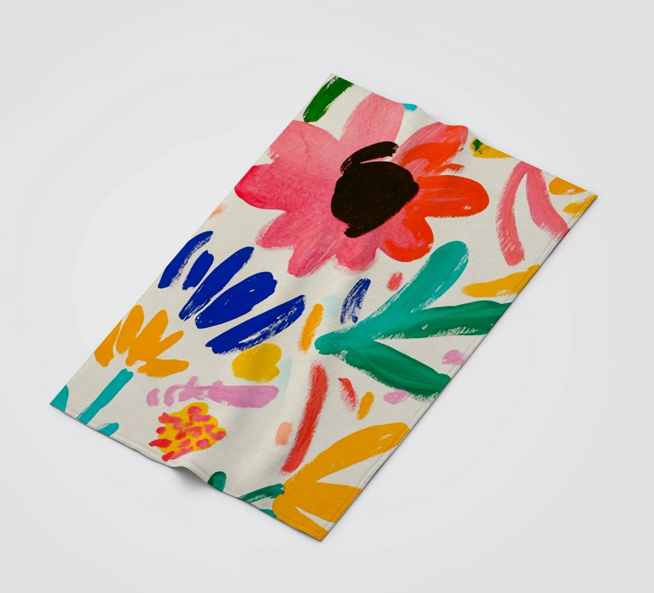 Buon giardino fiorito Henri Matisse coperta in pile da Modern Muse