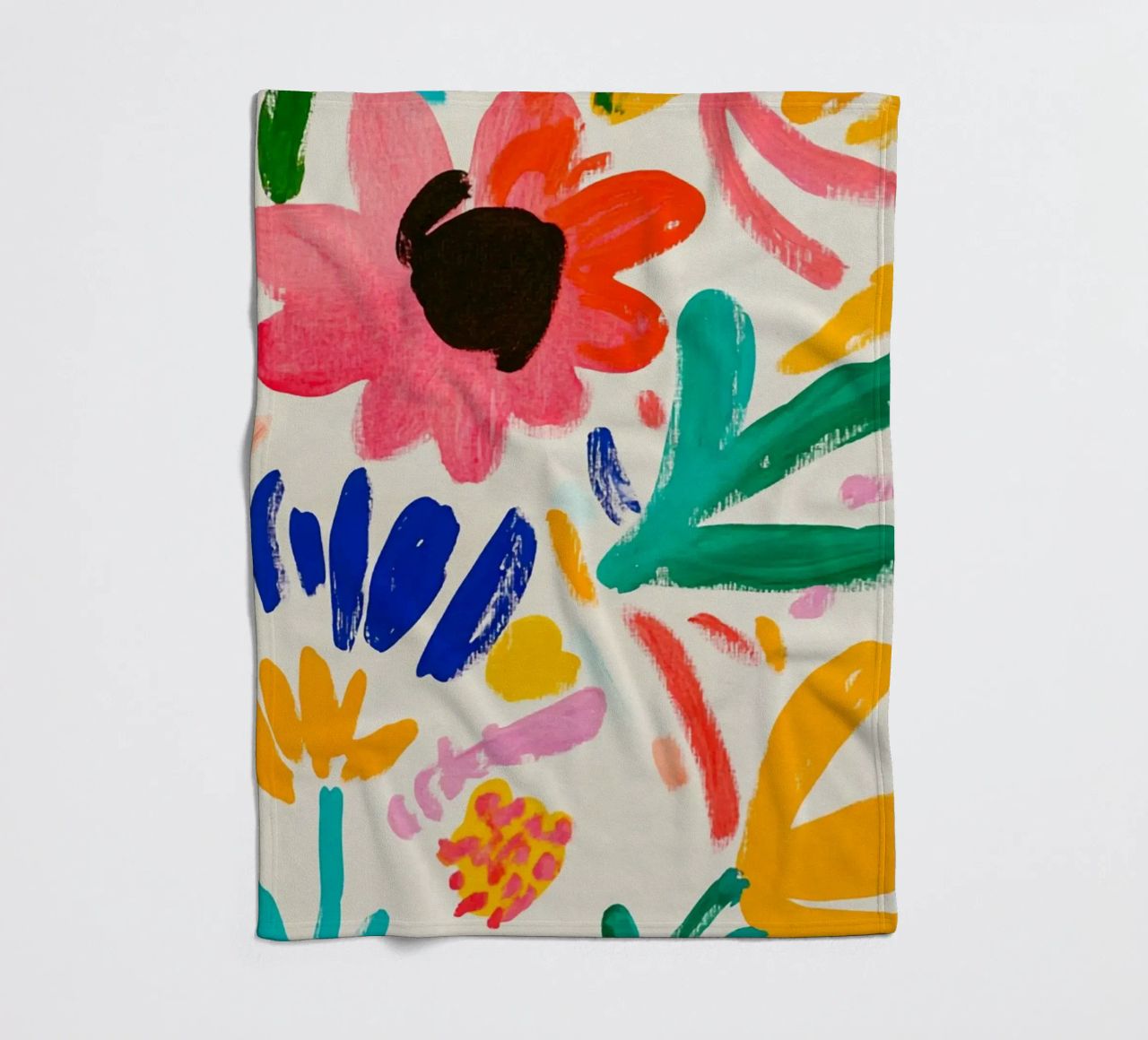 Buon giardino fiorito Henri Matisse coperta in pile da Modern Muse