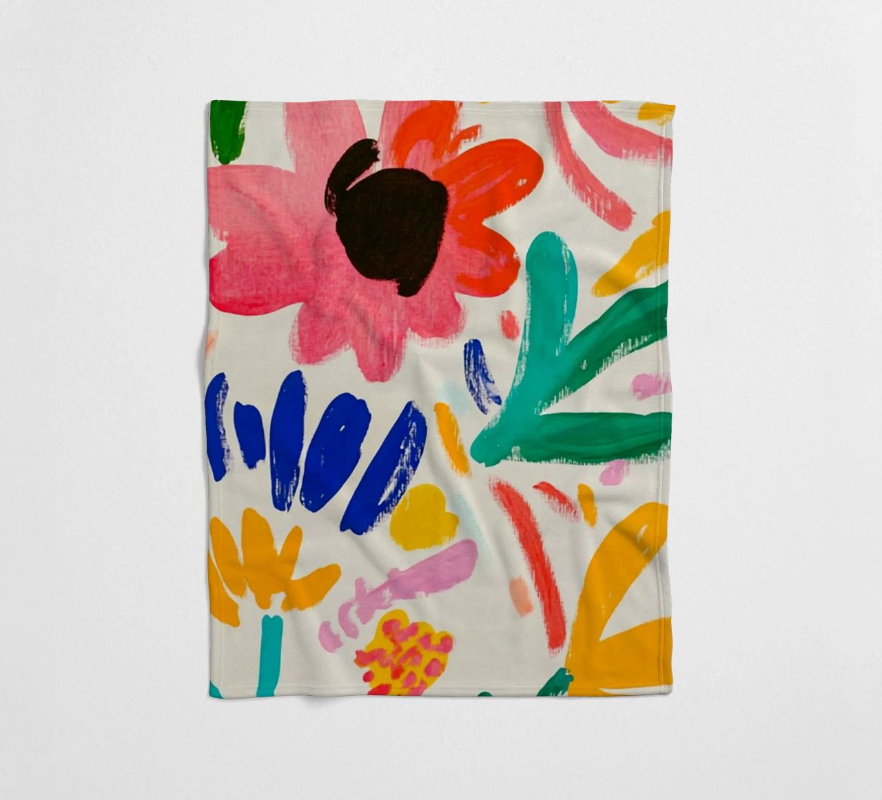 Buon giardino fiorito Henri Matisse coperta in pile da Modern Muse