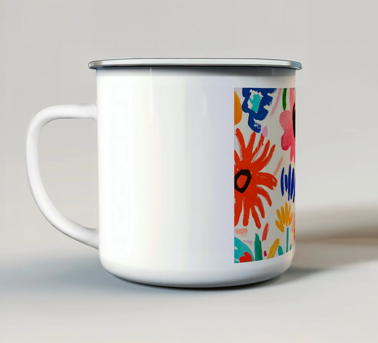 Buon giardino fiorito Henri Matisse tazza in smalto da Modern Muse