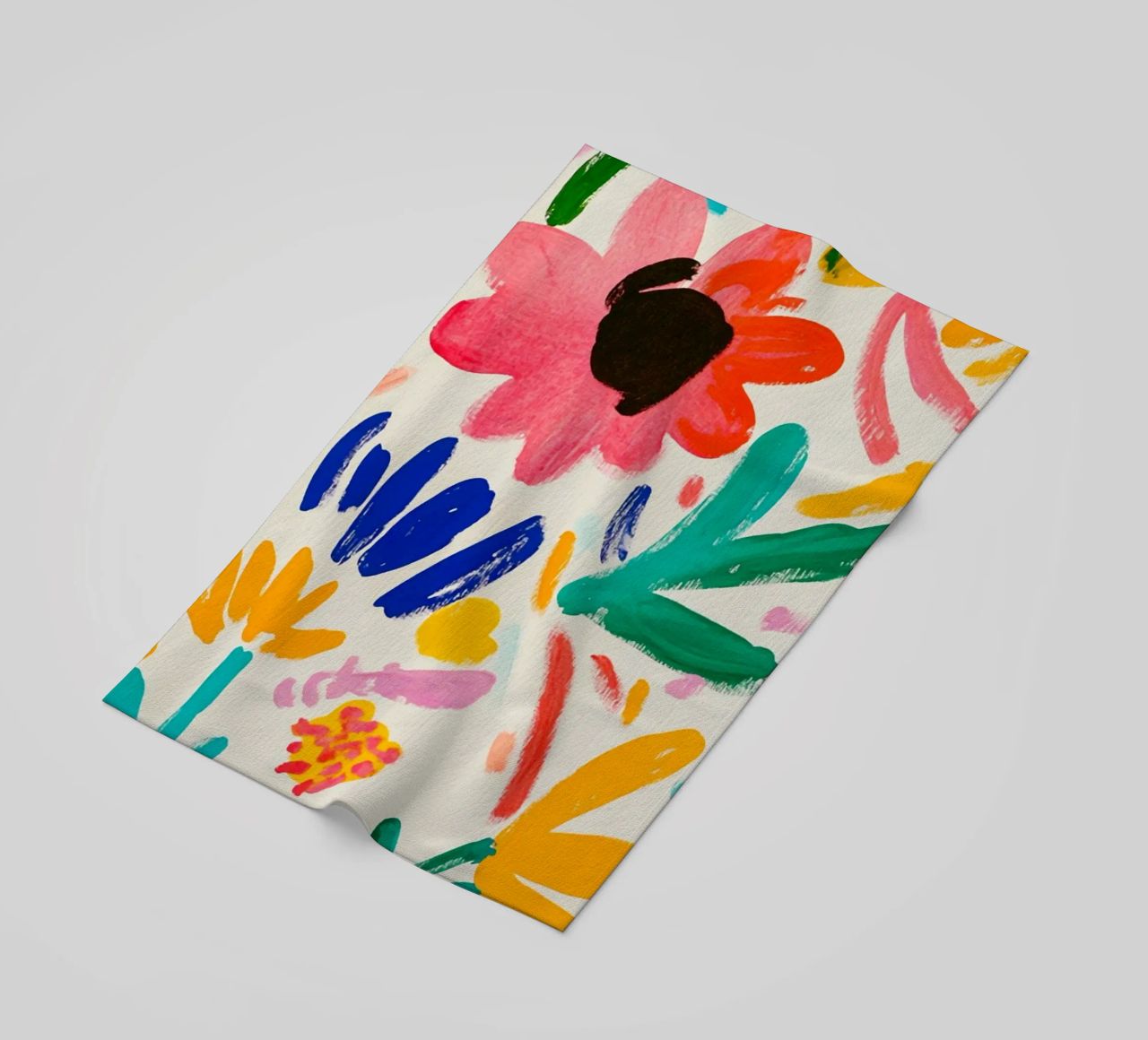 Joyeux jardin de fleurs Henri Matisse serviette de plage de Modern Muse