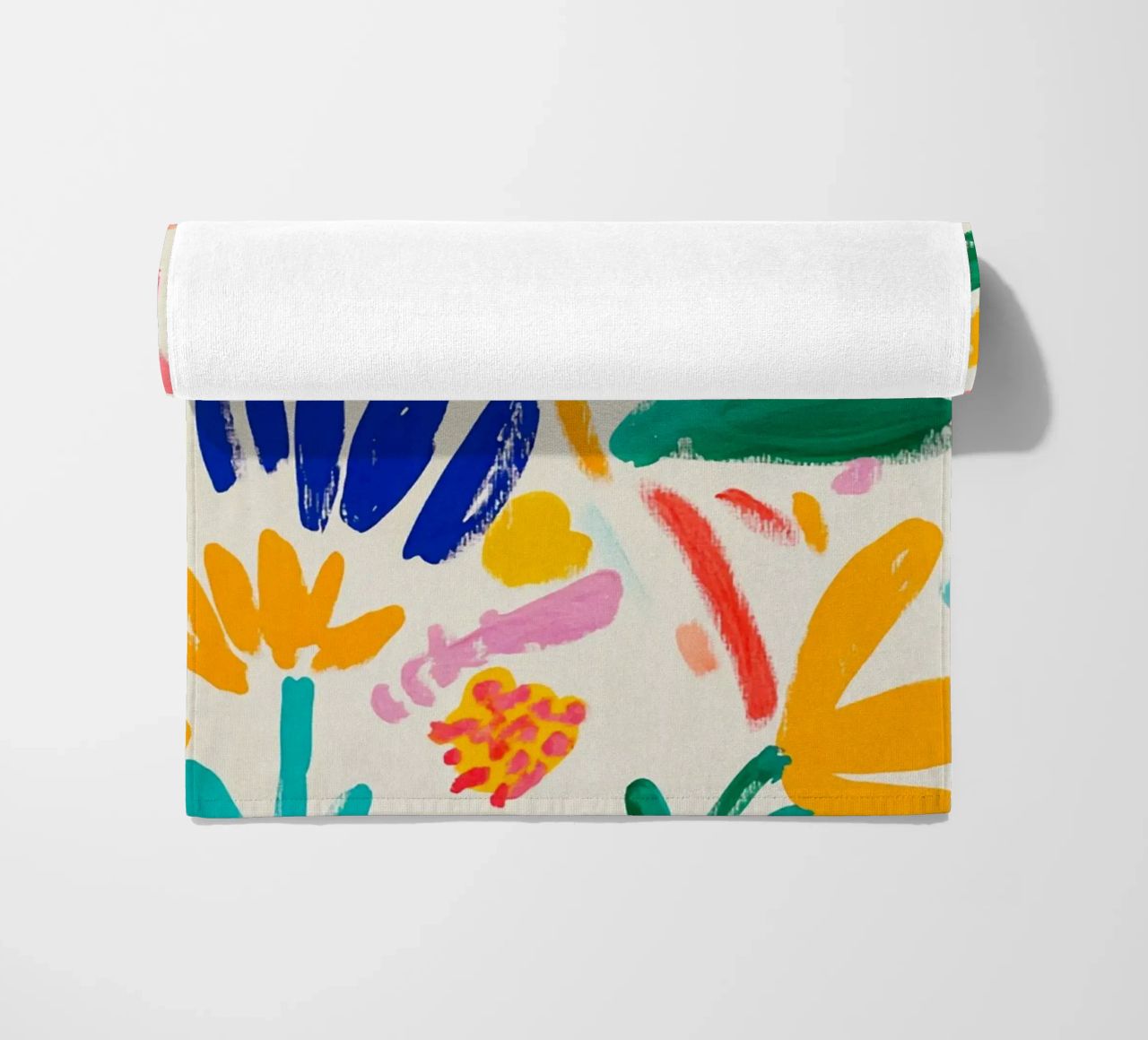 Joyeux jardin de fleurs Henri Matisse serviette de plage de Modern Muse