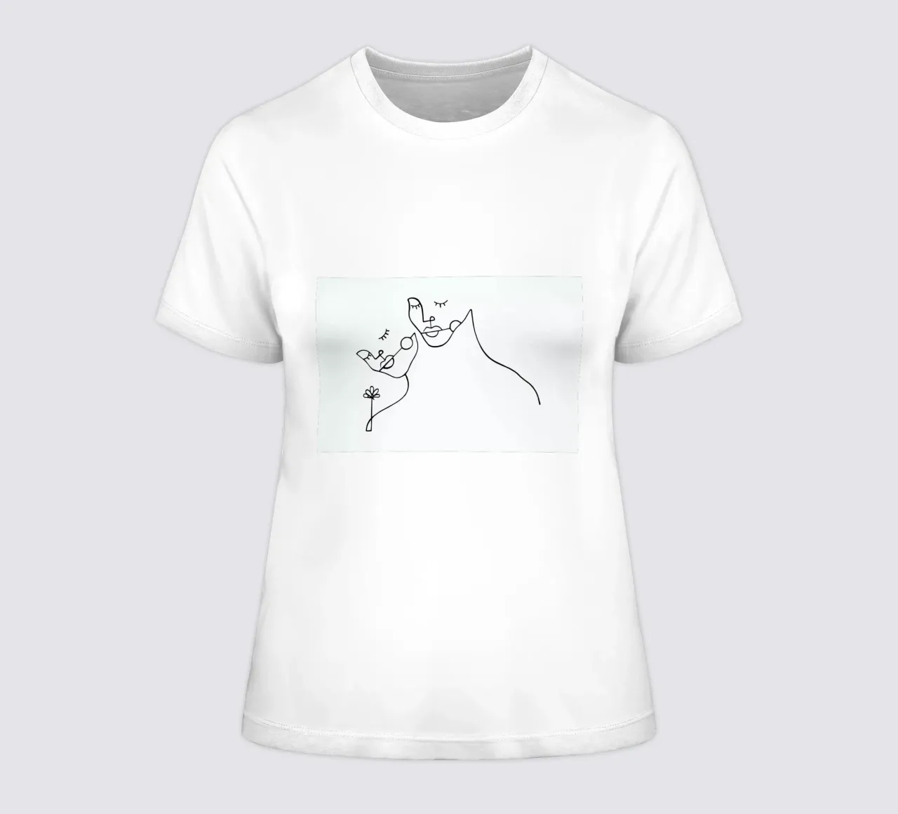 Lovers women's fitted t-shirt by Ninhol