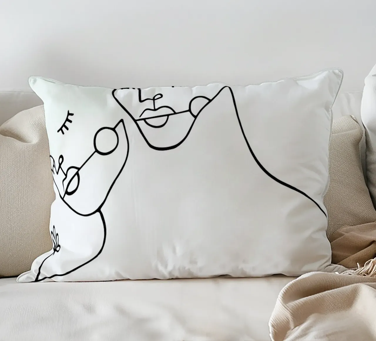 Lovers cuscino da Ninhol