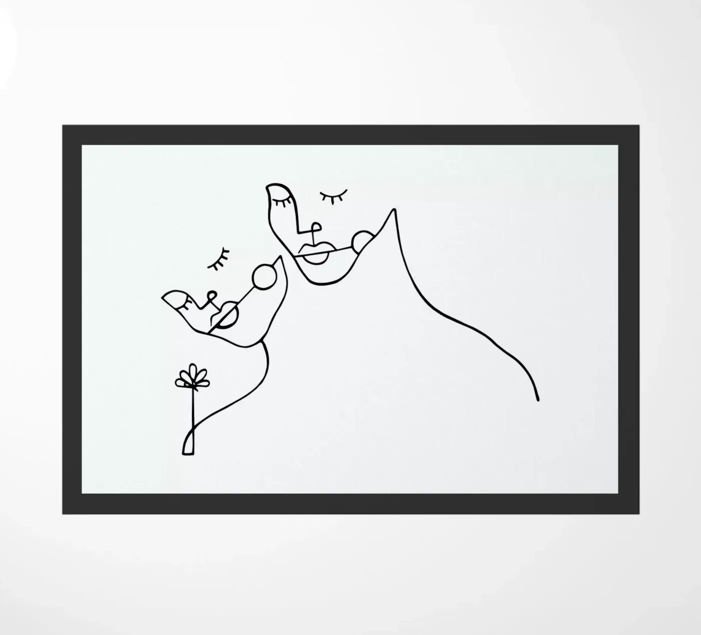 Lovers deurmat van Ninhol