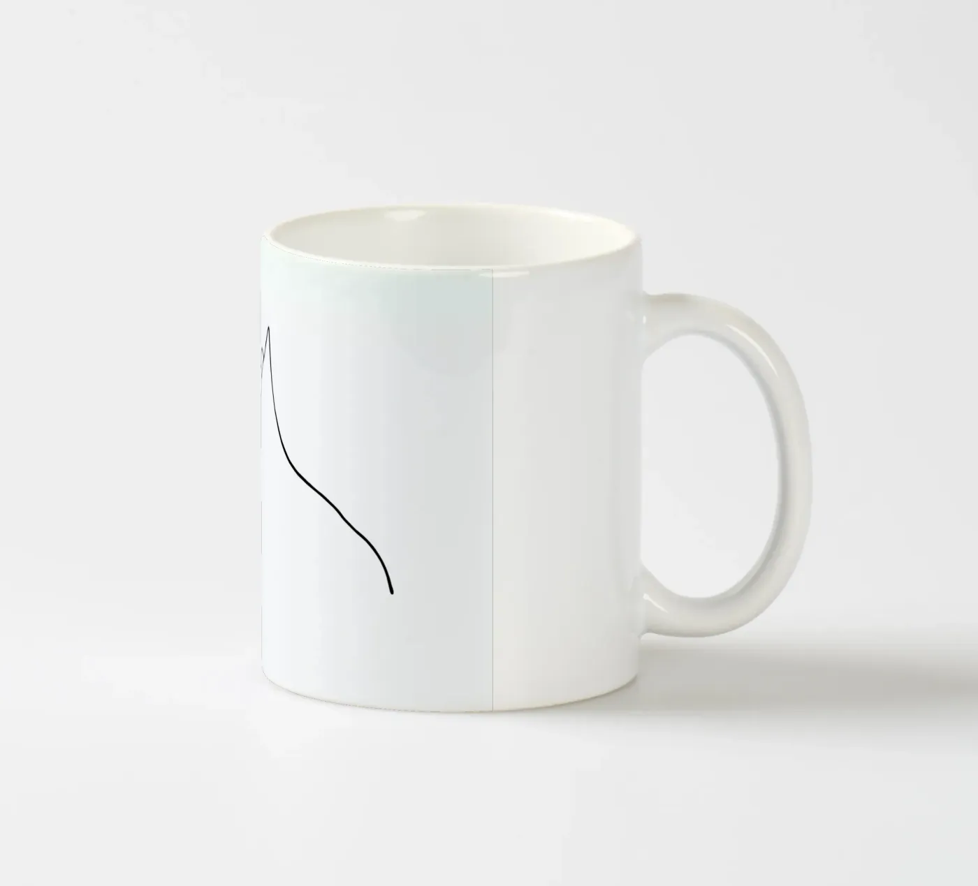 Lovers ceramic mug by Ninhol