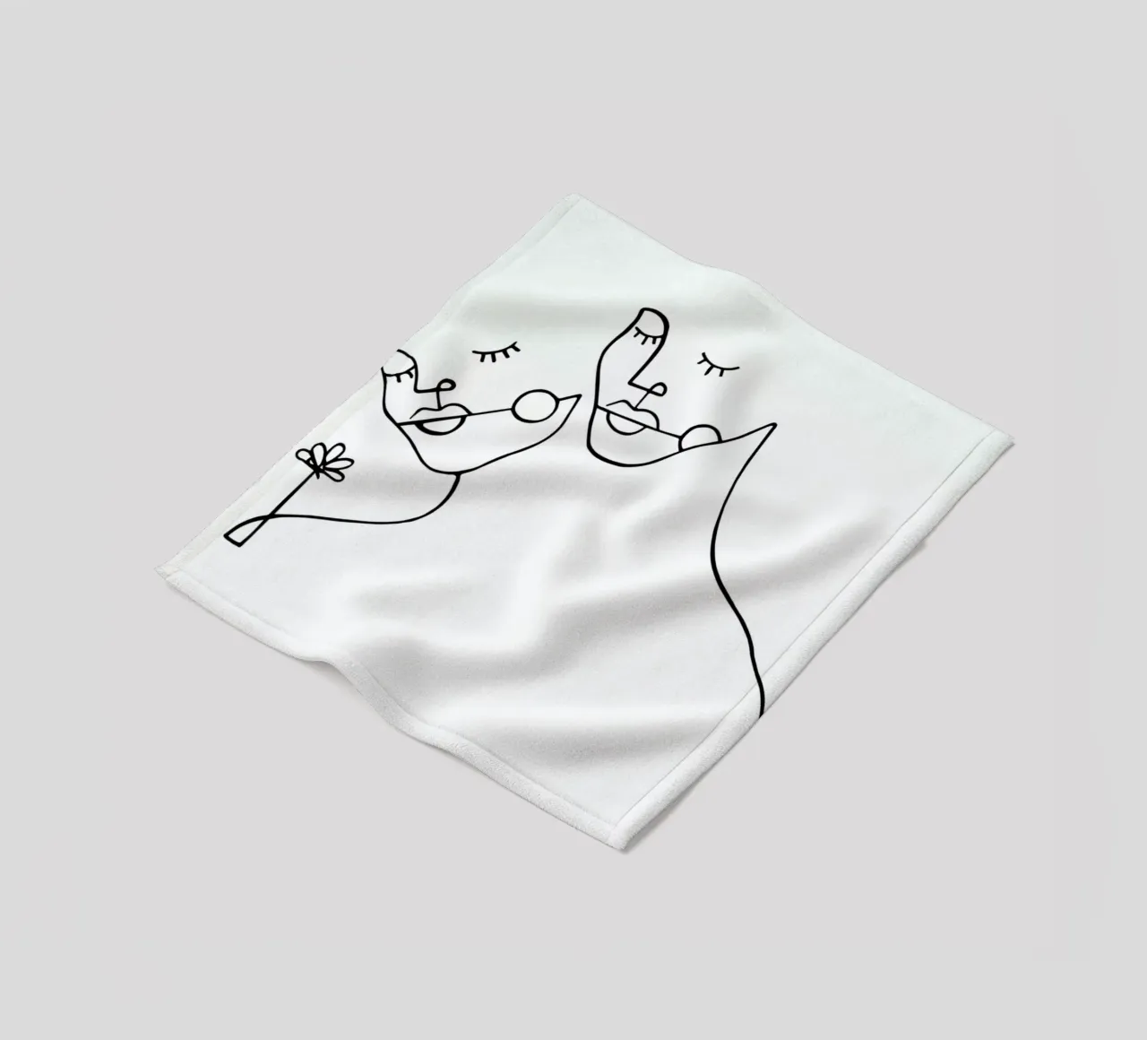 Lovers fleece blanket by Ninhol