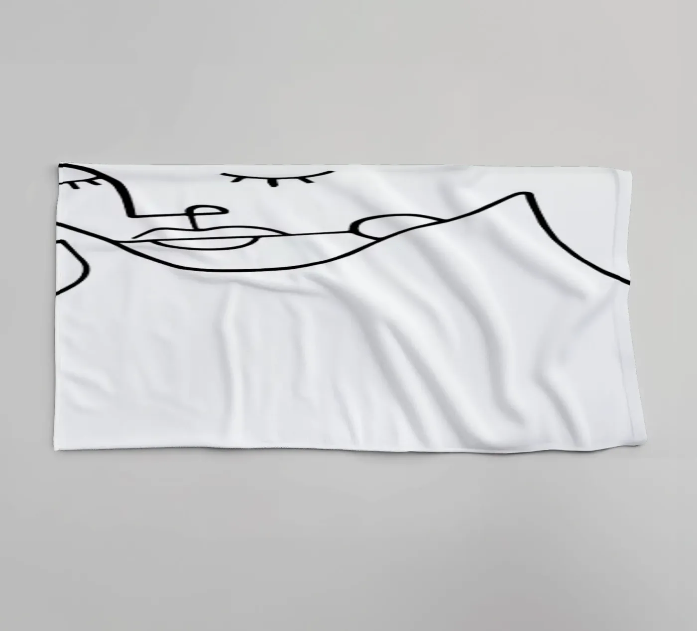 Lovers badhanddoek van Ninhol