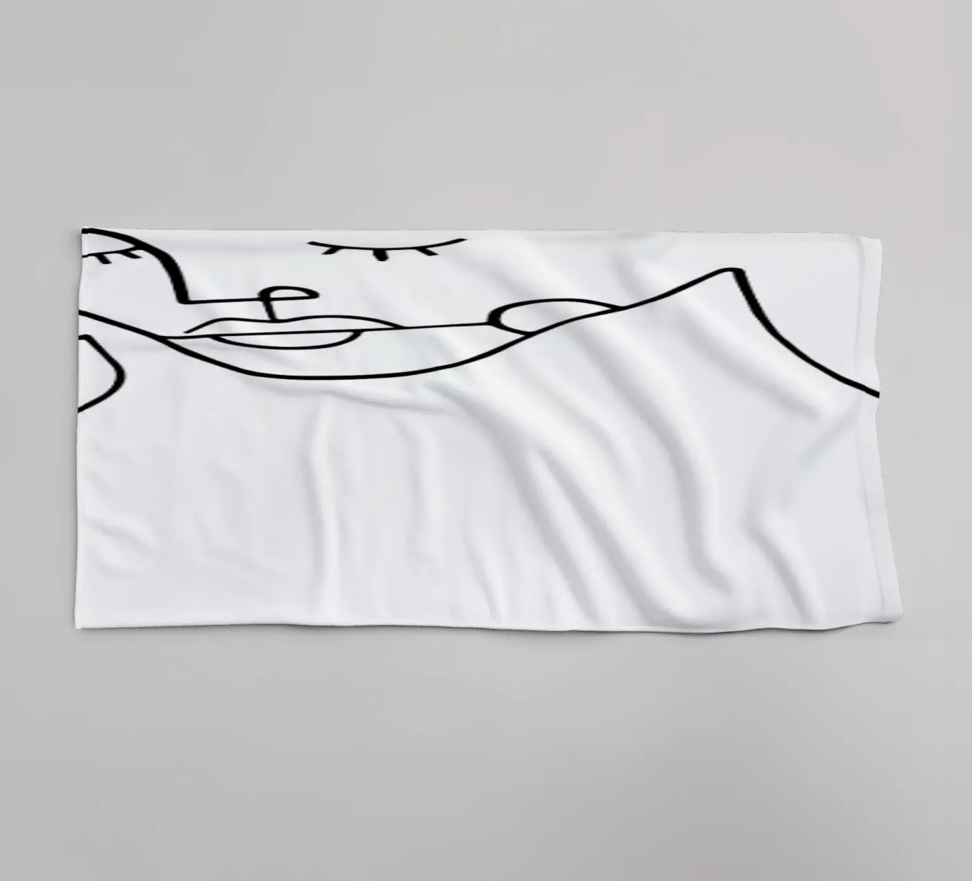 Lovers towel by Ninhol