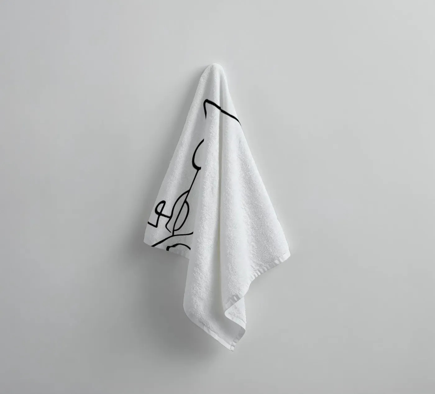 Lovers badhanddoek van Ninhol