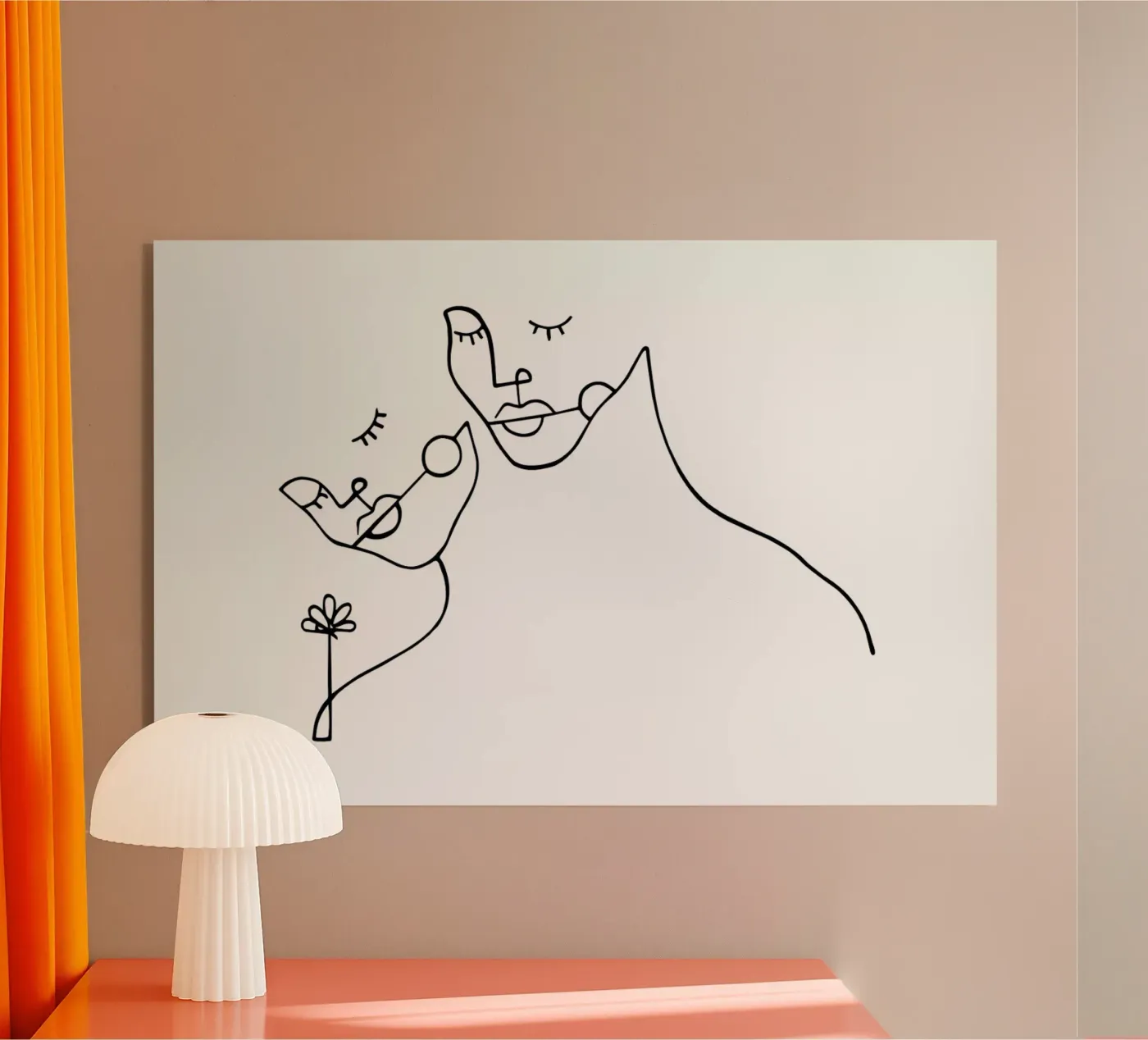 Lovers plexiglas de Ninhol
