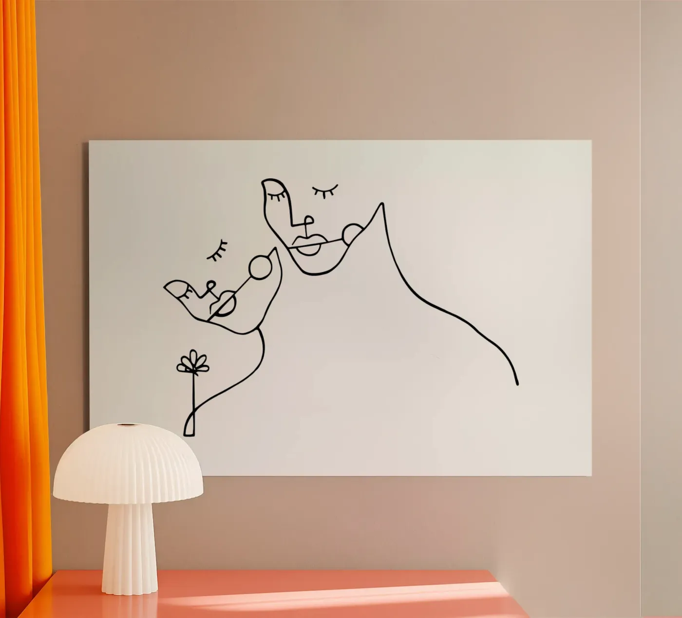 Lovers alluminio dibond da Ninhol