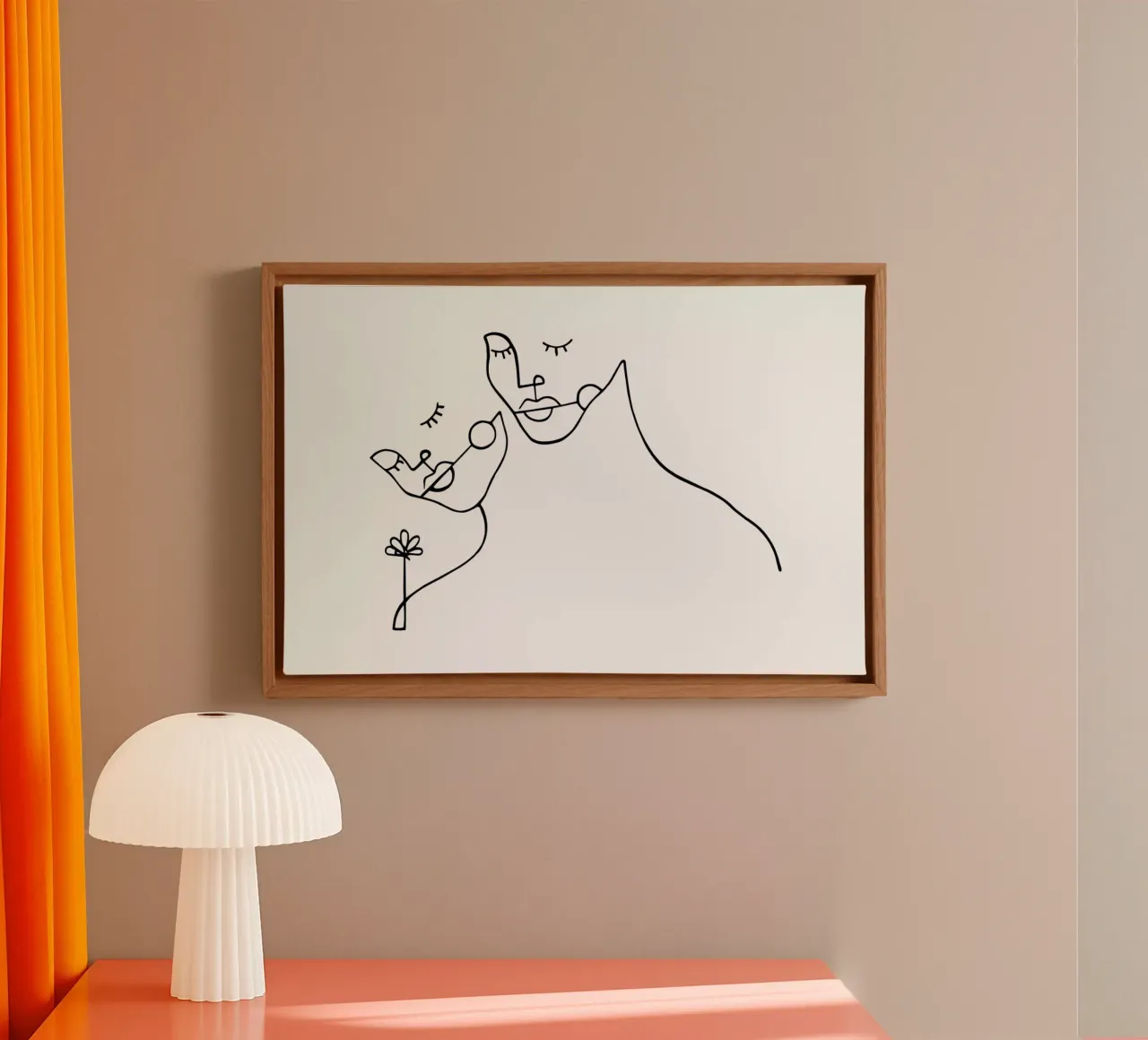 Lovers tela da Ninhol