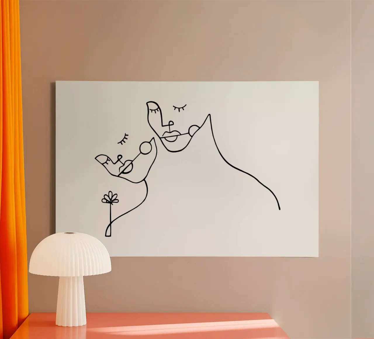 Lovers tela da Ninhol