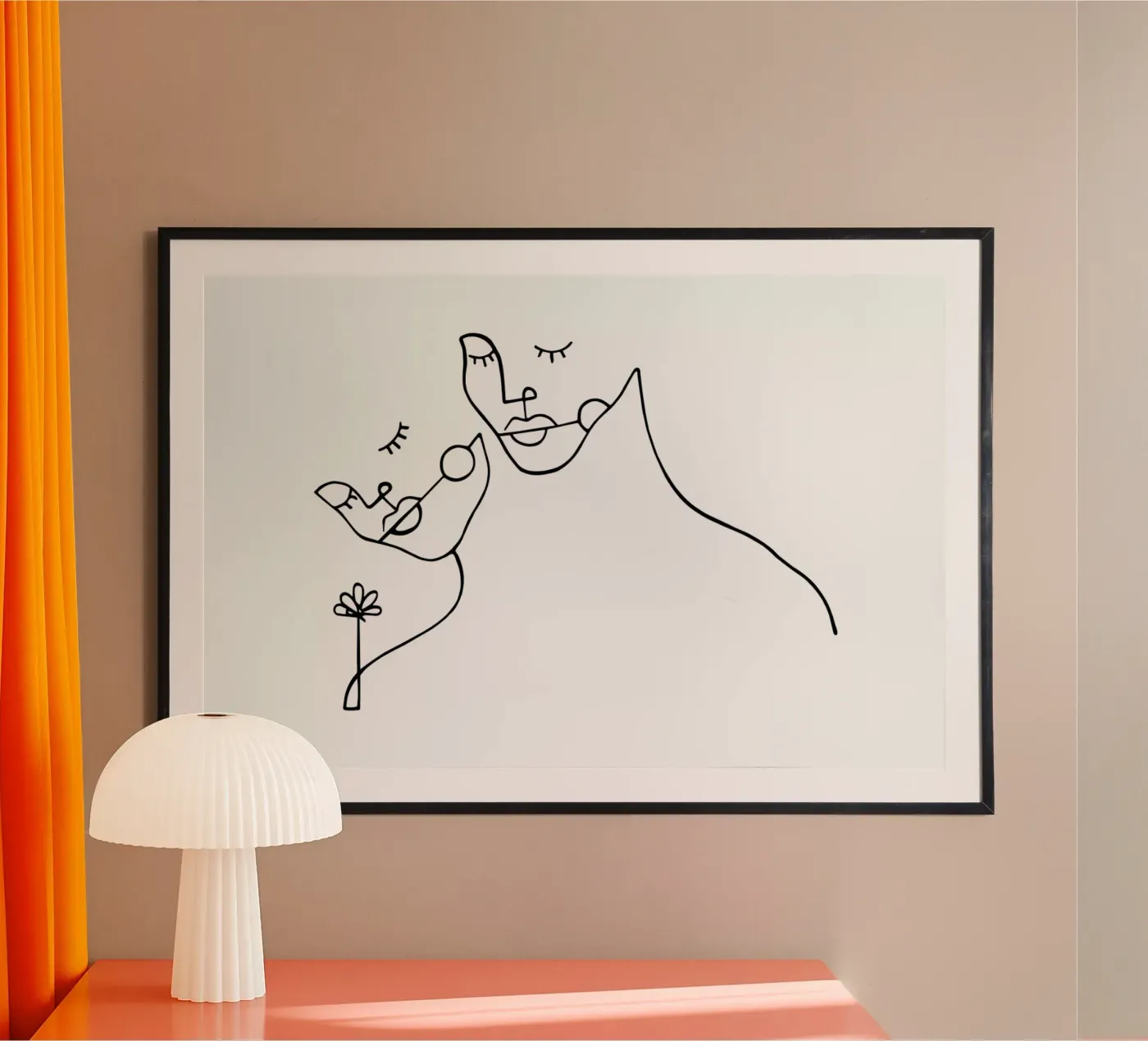 Lovers poster van Ninhol