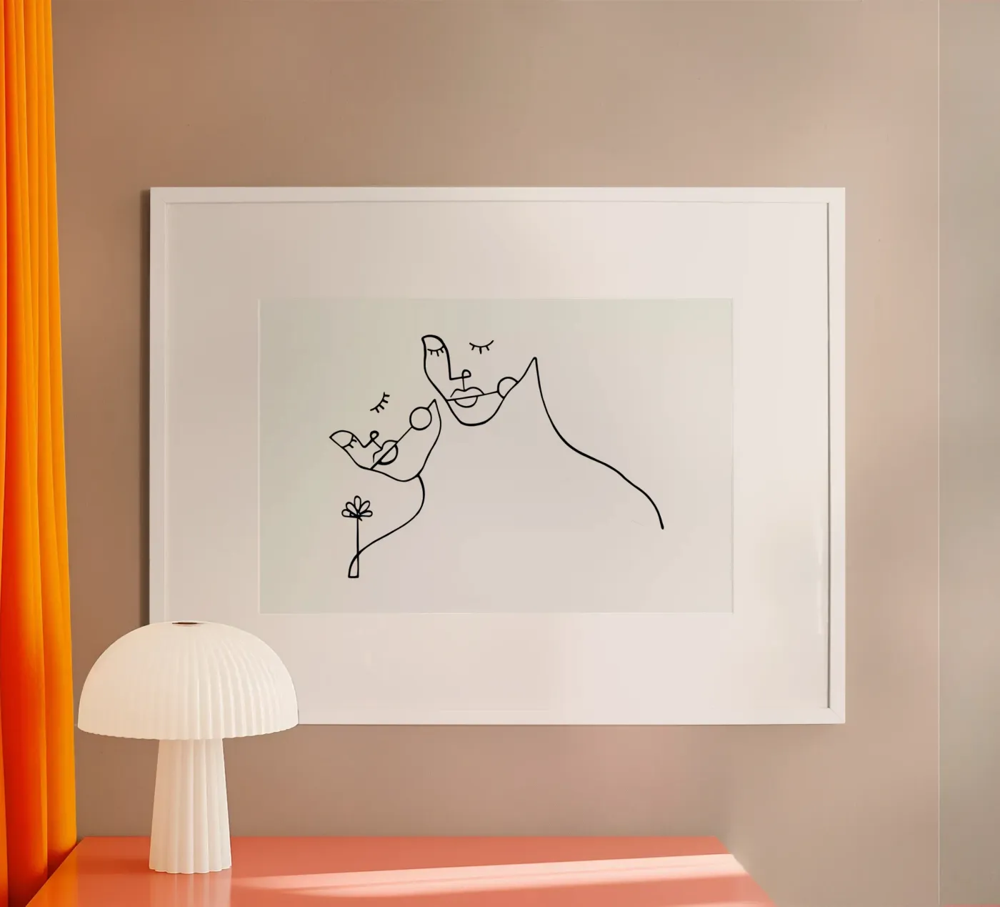 Lovers poster van Ninhol