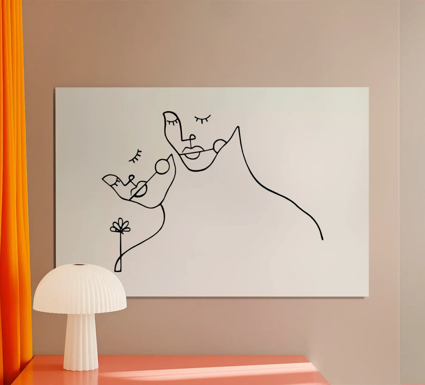 Lovers poster van Ninhol