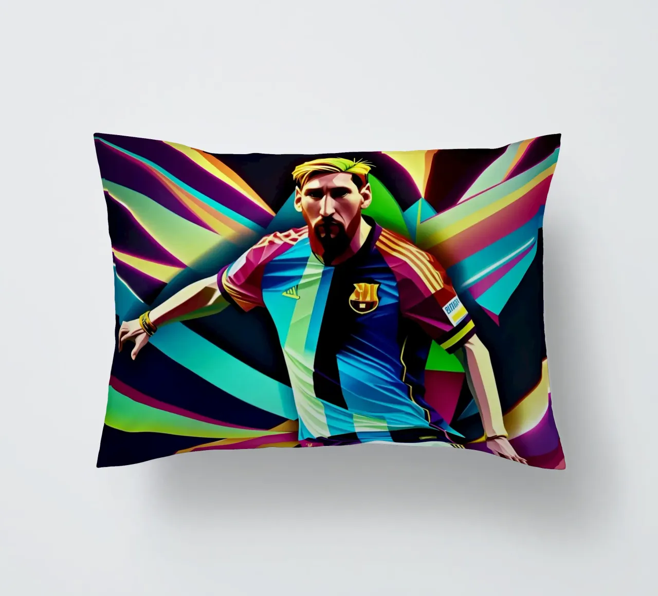 Messi con la palla cuscino da BONANZA