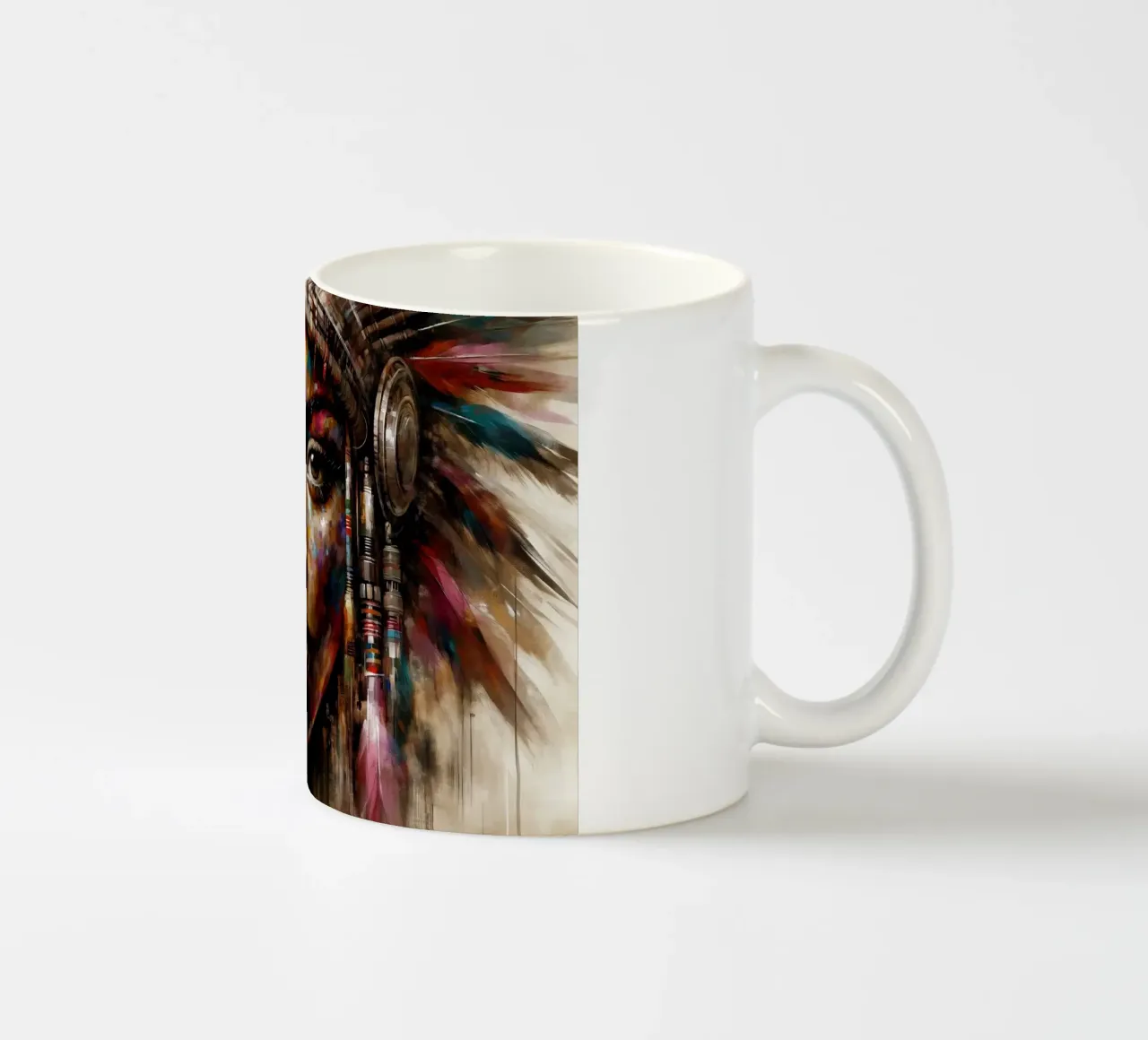 Echi della Savana tazza in ceramica da Chromatic Fusion Studio