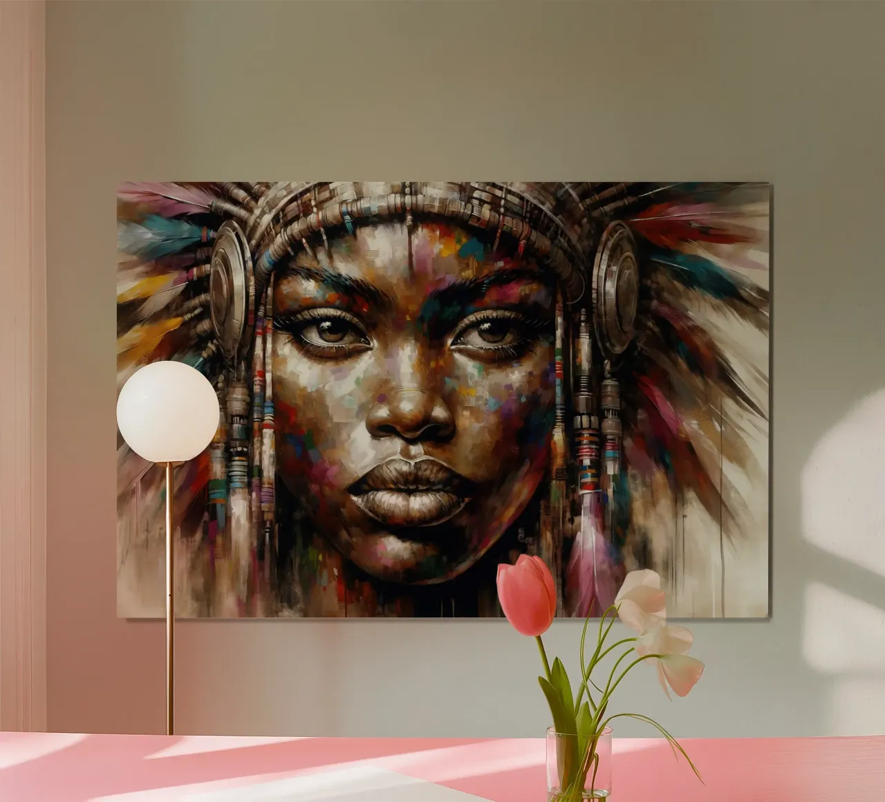 Echos der Savanne Hahnemühle von Chromatic Fusion Studio