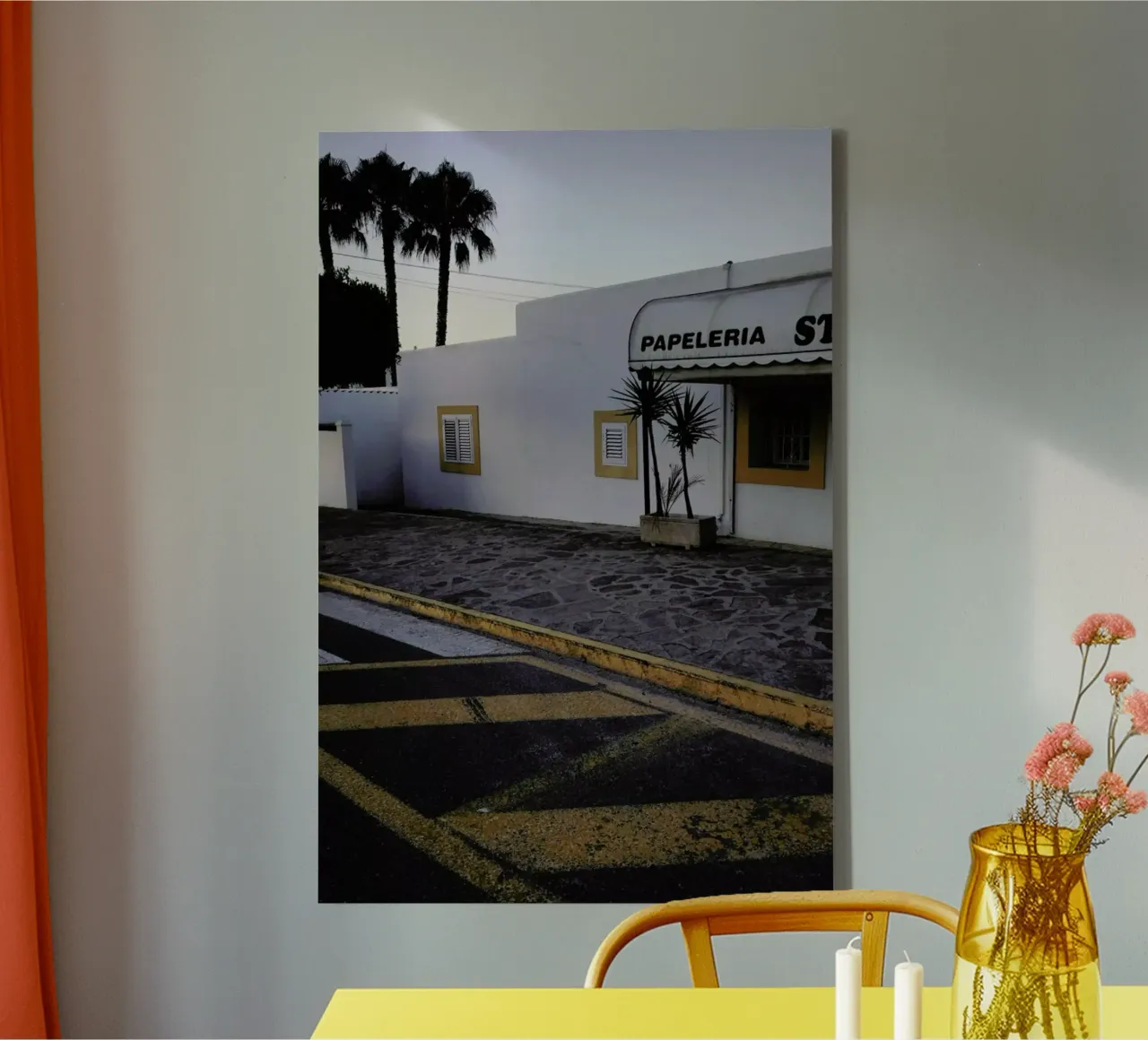 Ibiza tela con Cornice a cassetta da NET Talents GmbH