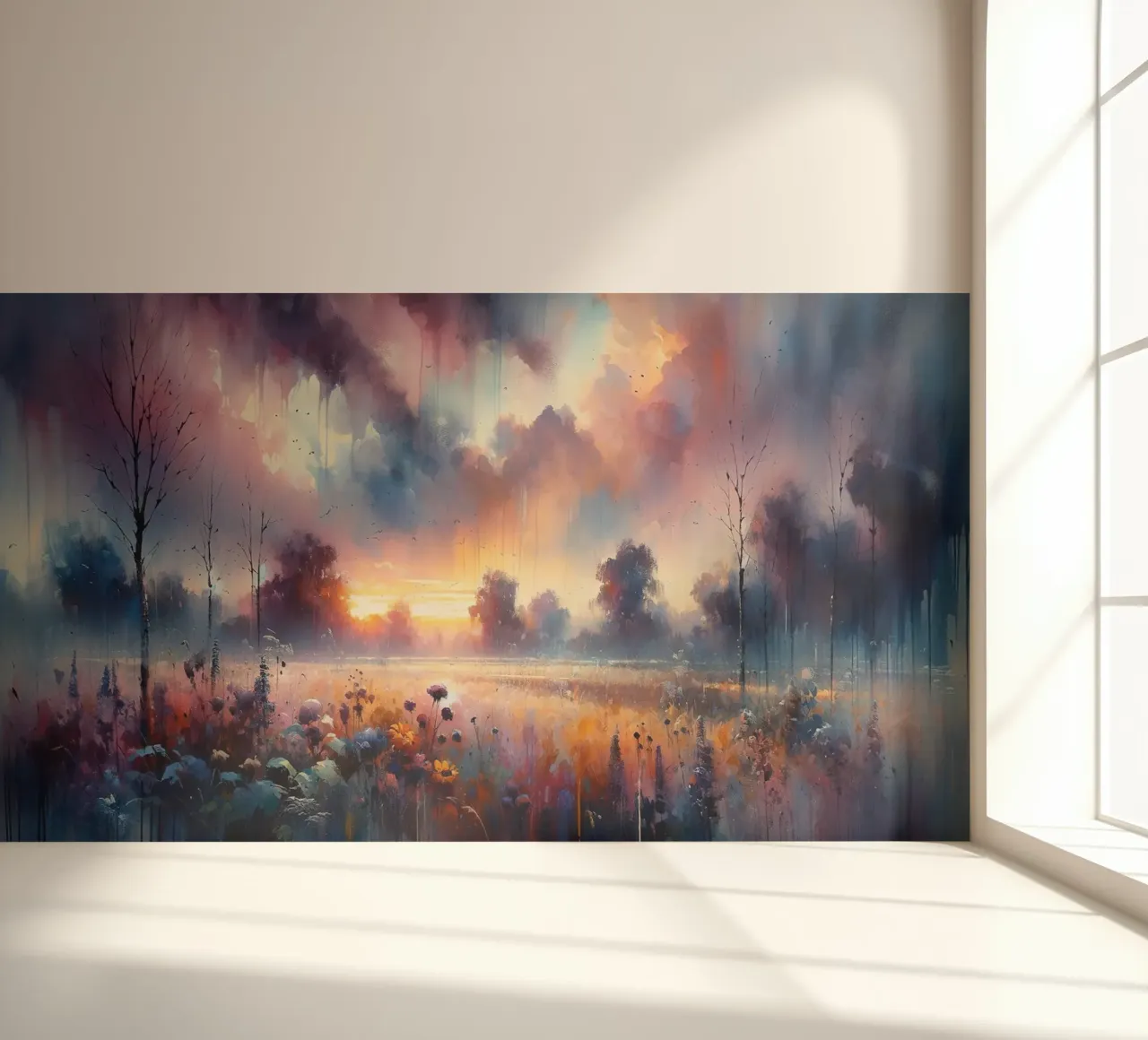 Dawn's Whispering Light photo wallpaper by Chromatic Fusion Studio