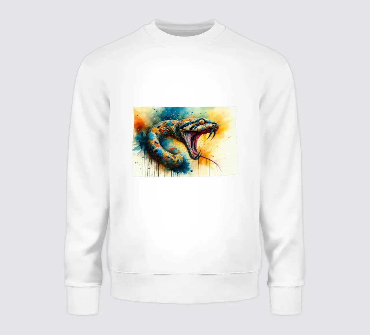 Sguardo predatorio scatenato felpa da Chromatic Fusion Studio