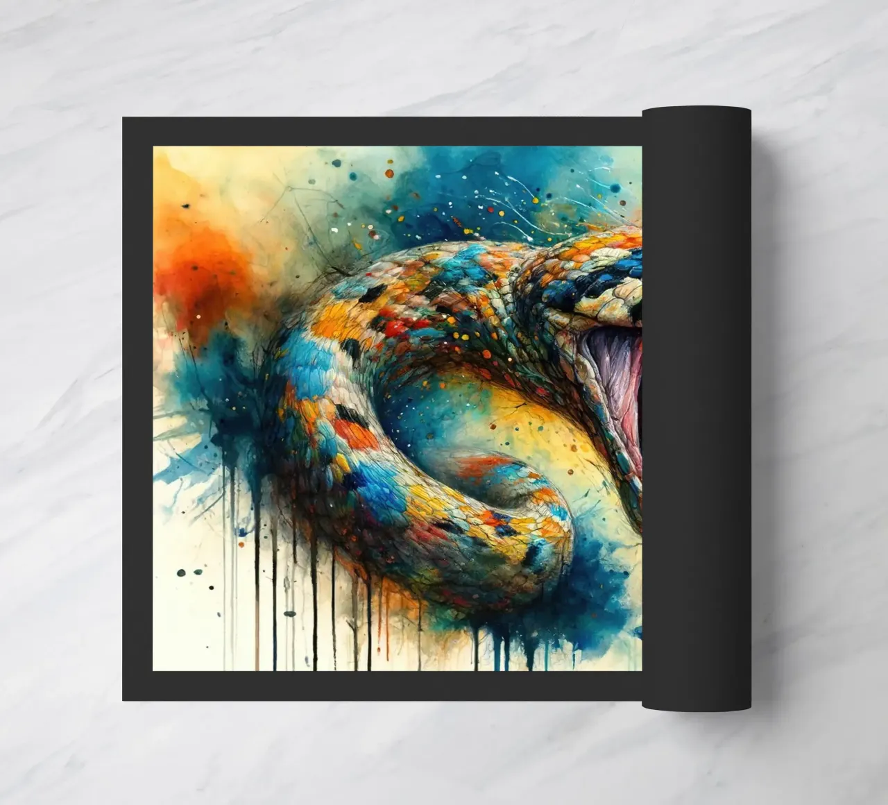 Sguardo predatorio scatenato zerbino da Chromatic Fusion Studio