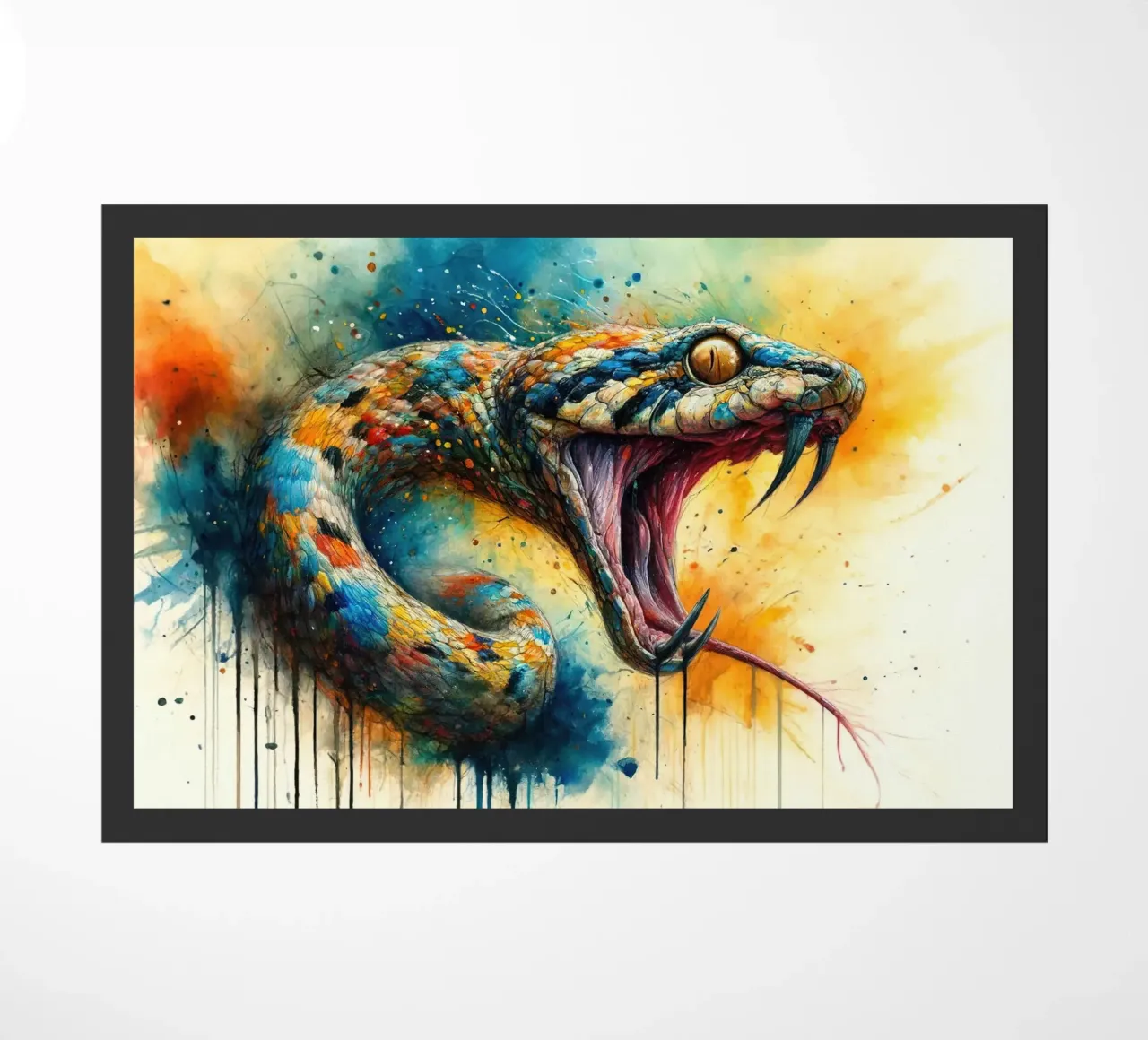 Sguardo predatorio scatenato zerbino da Chromatic Fusion Studio