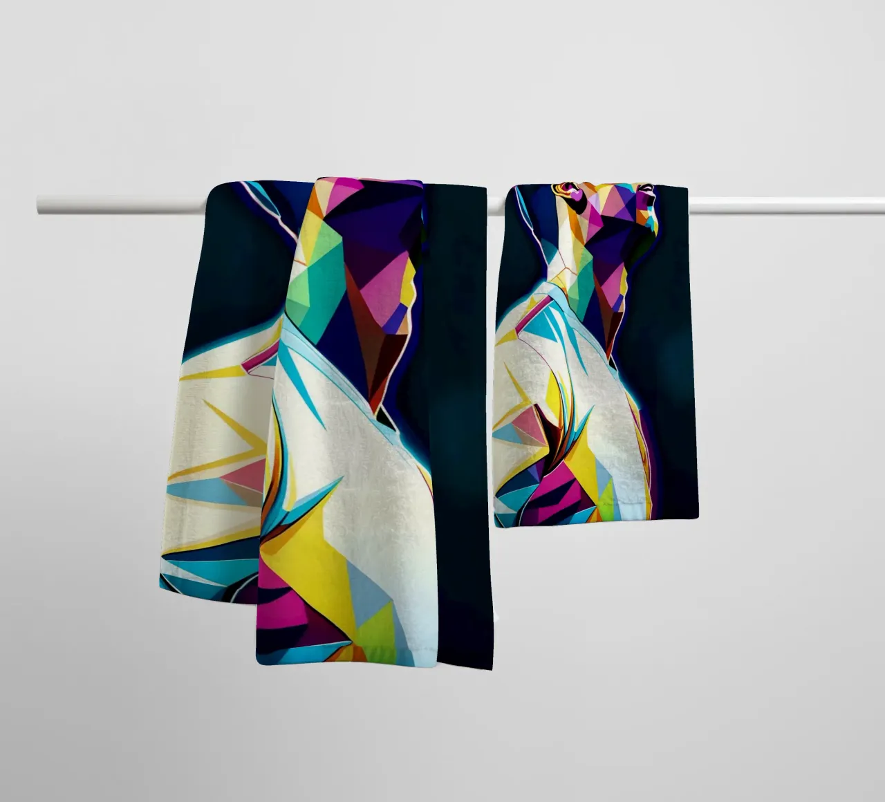 Cristiano Ronaldo neon wpap asciugamano da bagno da BONANZA