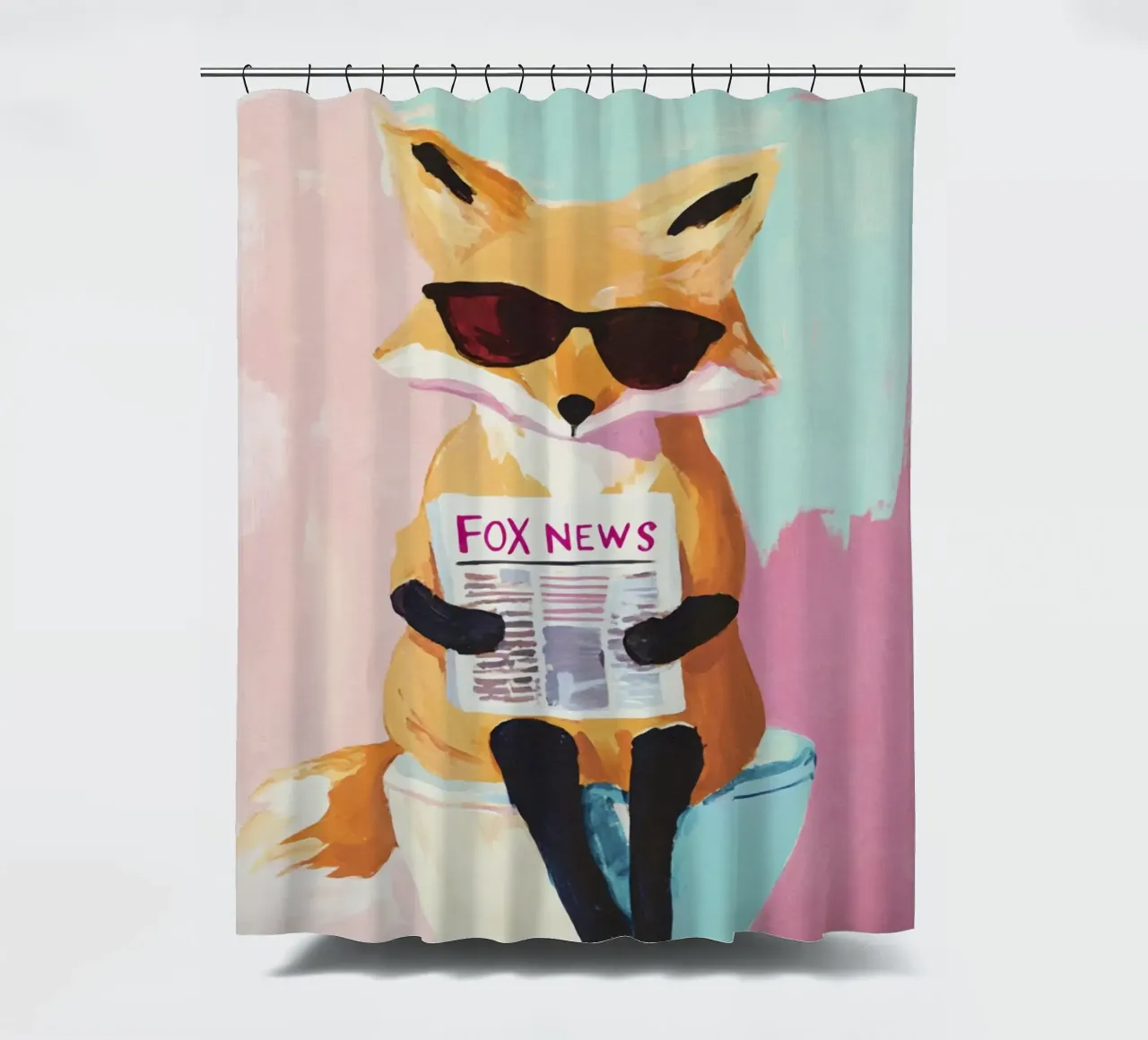 Fox News Break tenda da doccia da Modern Muse