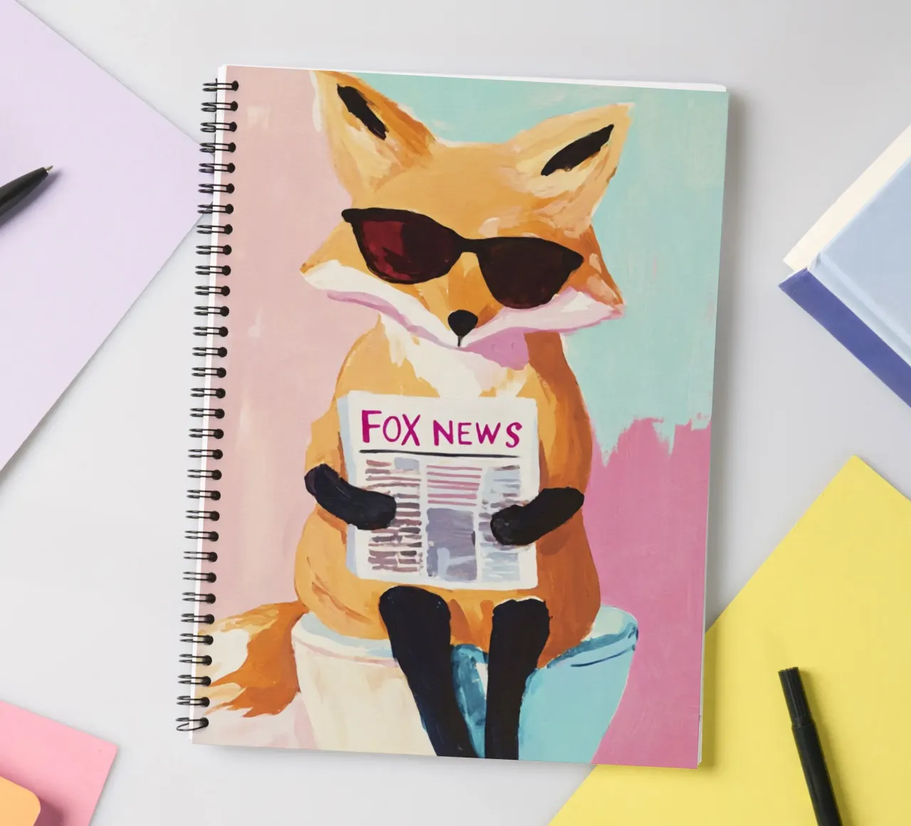 Fox News Break diario ad anelli da Modern Muse