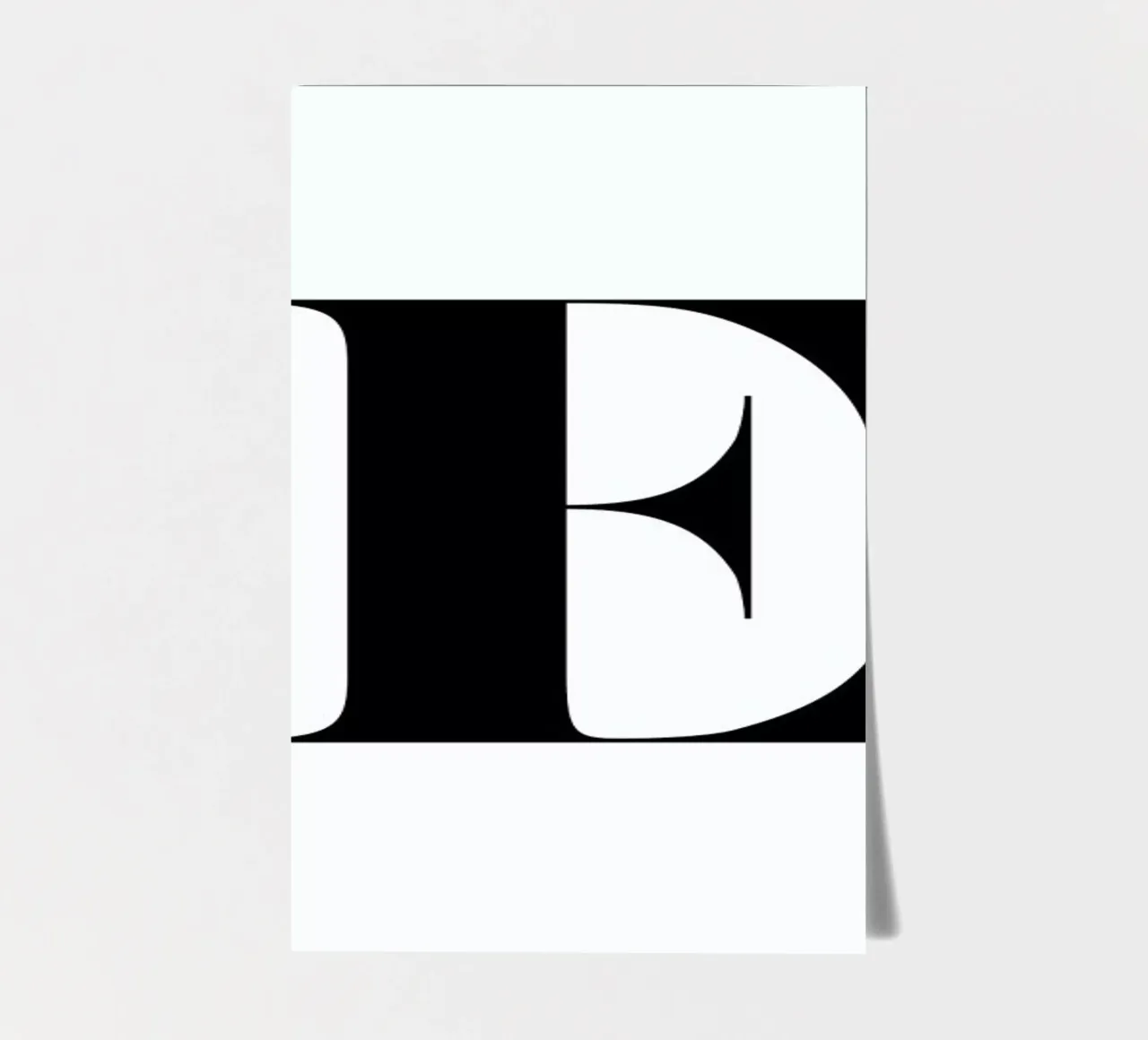 E sticker sheet by Mottos by Sinan Saydik