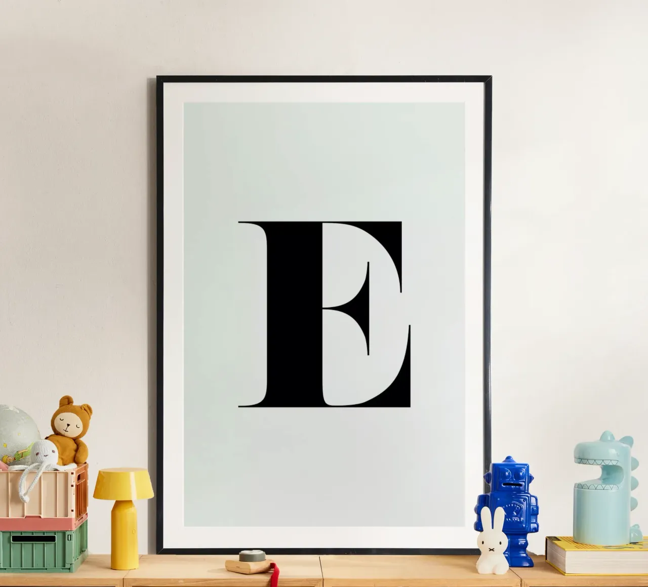 E poster con telaio in plastica da Mottos by Sinan Saydik