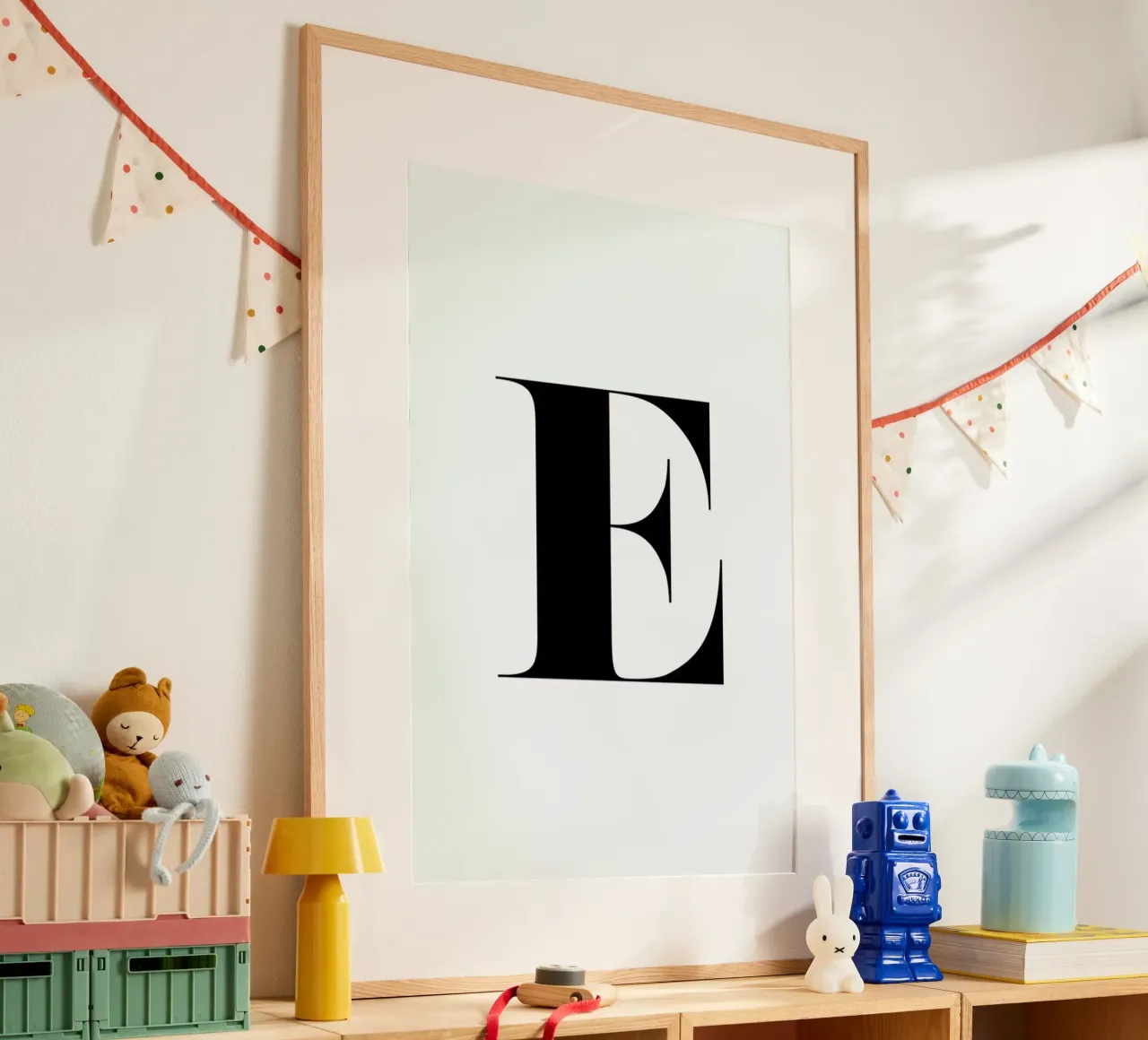 E poster con telaio in plastica da Mottos by Sinan Saydik