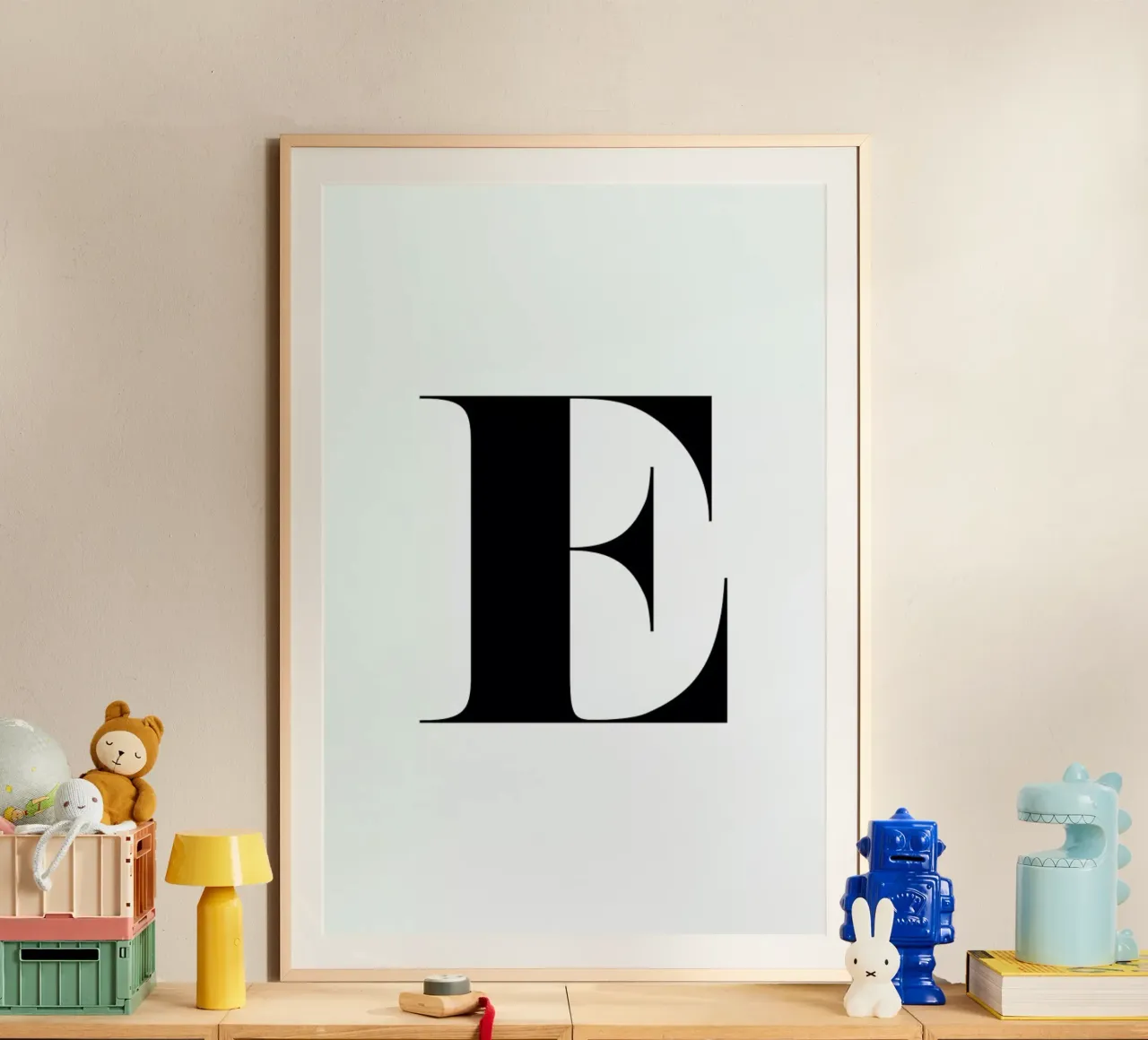 E poster con telaio in plastica da Mottos by Sinan Saydik