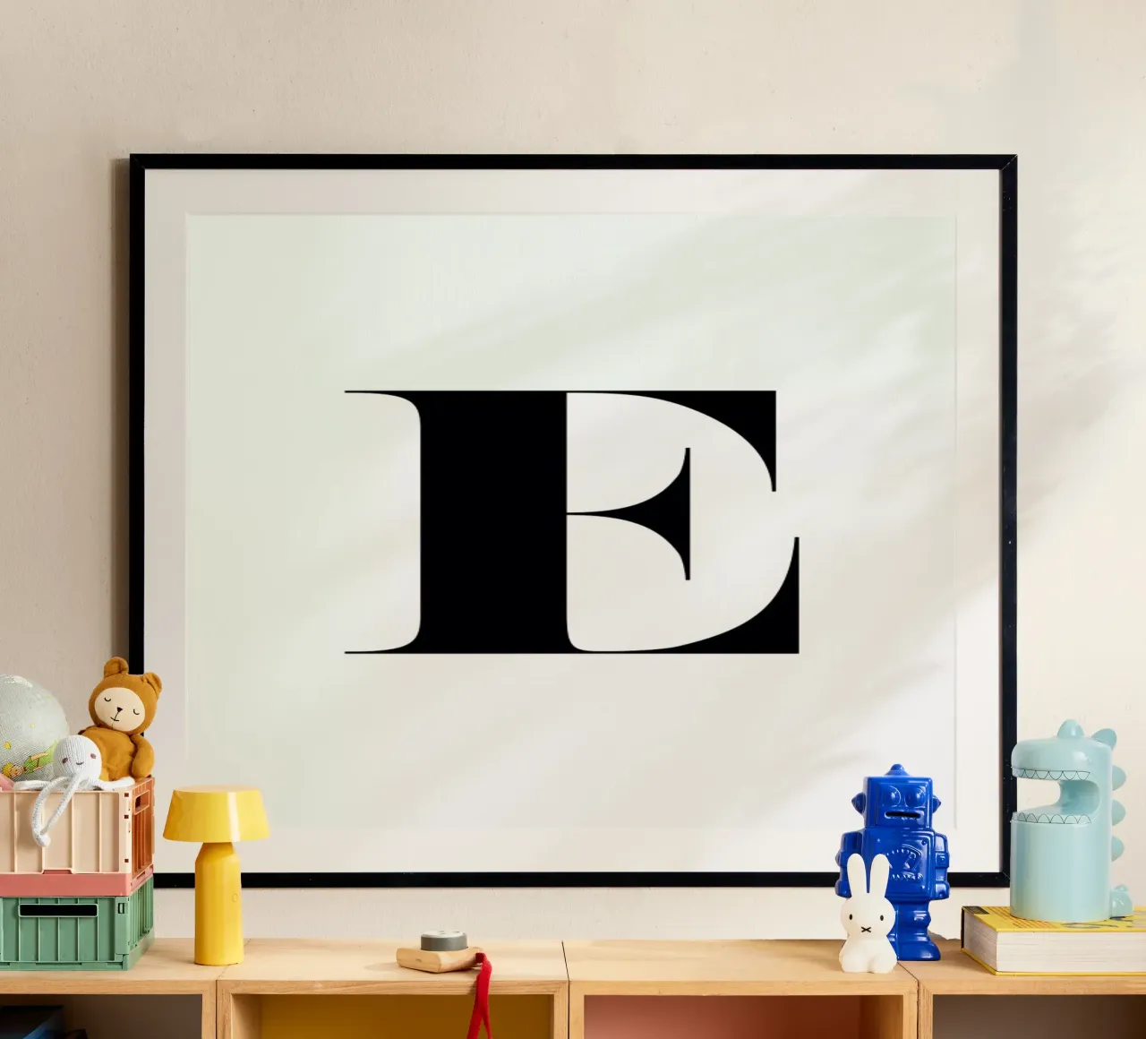 E poster con telaio in plastica da Mottos by Sinan Saydik
