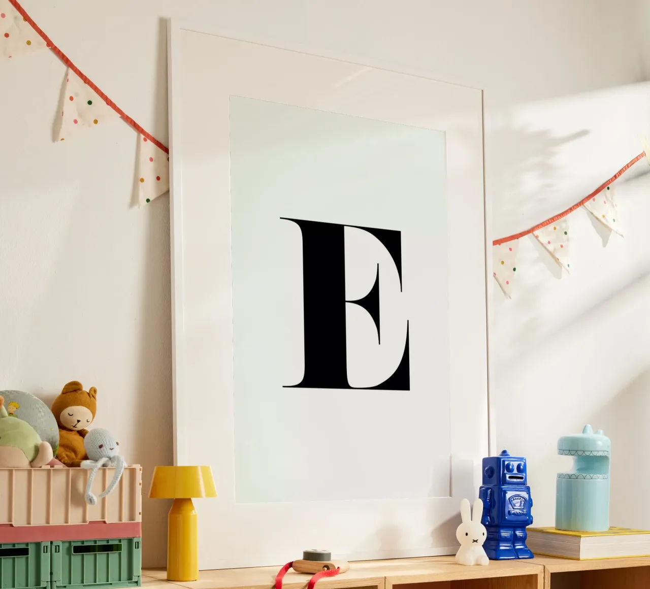 E poster con telaio in plastica da Mottos by Sinan Saydik