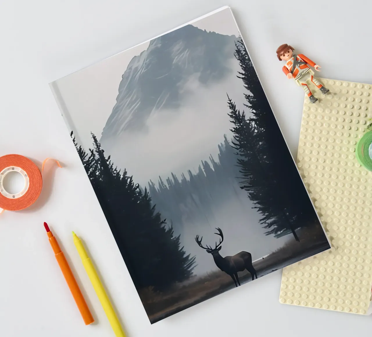 Minimalist Poster 184 notebook by Kadynce